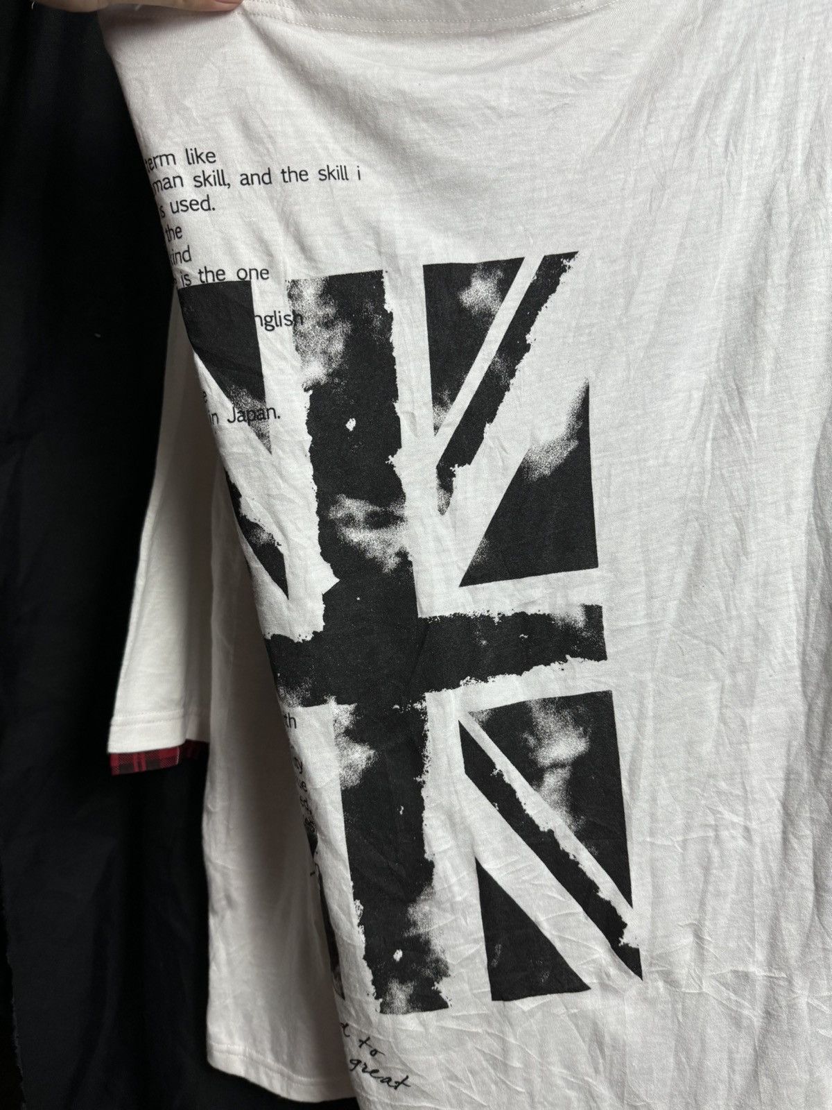 Hysteric Glamour × If Six Was Nine × Japanese Brand Not Alone Double Layers Poem Long Sleeve Size US L / EU 52-54 / 3 - 4 Thumbnail