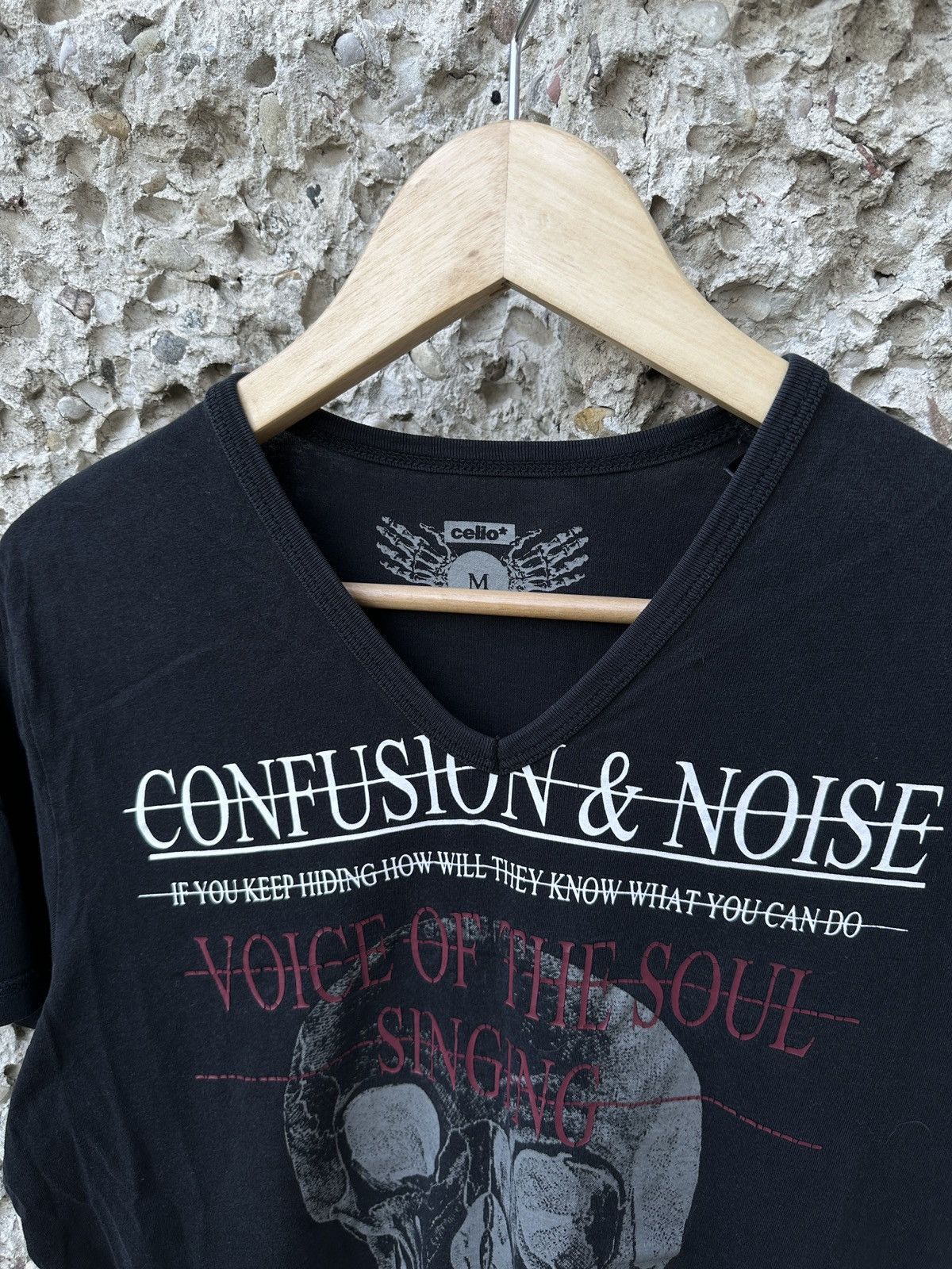 Affliction × Vintage Vintage y2k 2000s skull drippy tee T-shirt Size US M / EU 48-50 / 2 - 2 Thumbnail