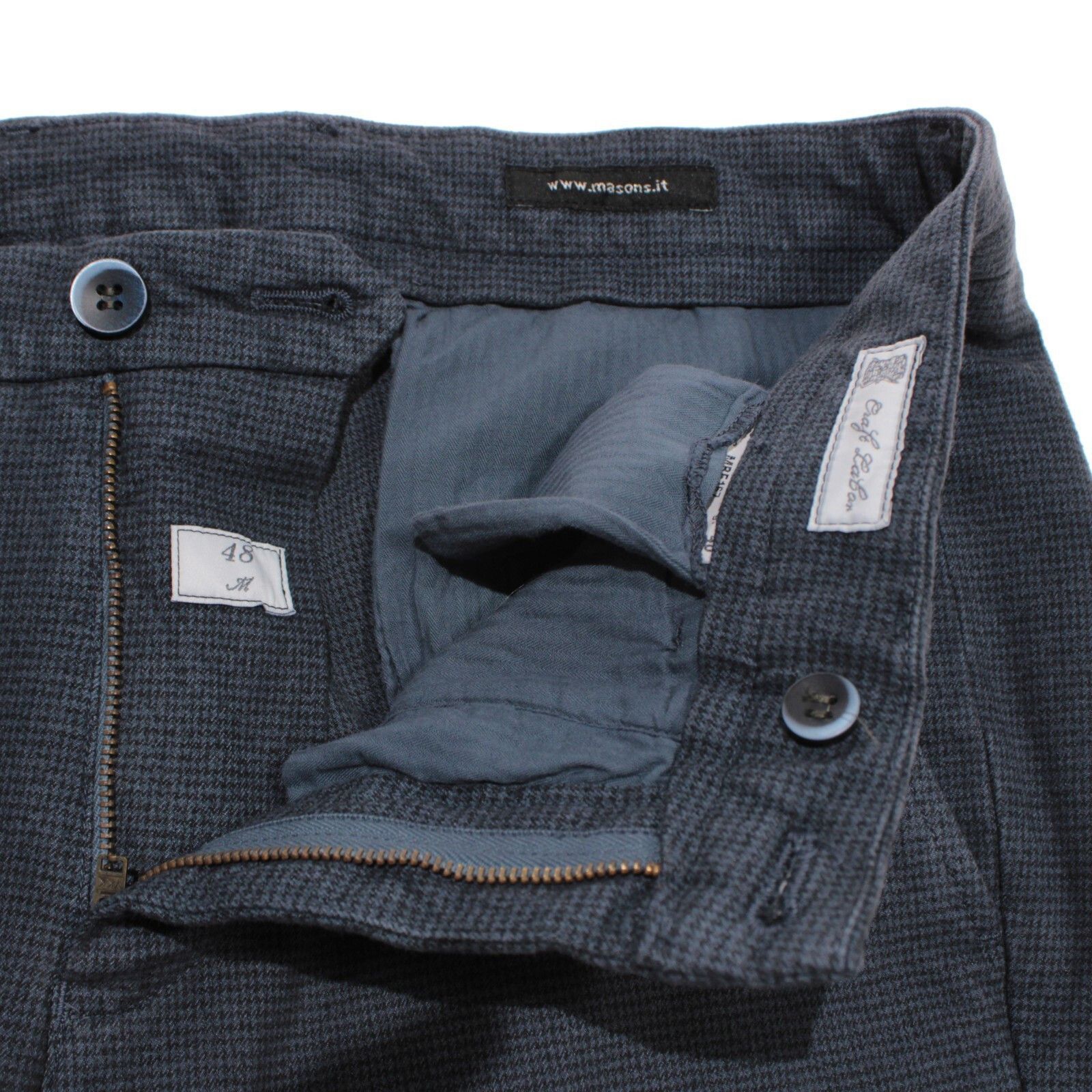 Mason's Mason's New with tags Chino Size 32 US In Blue Size US 32 / EU 48 - 3 Thumbnail