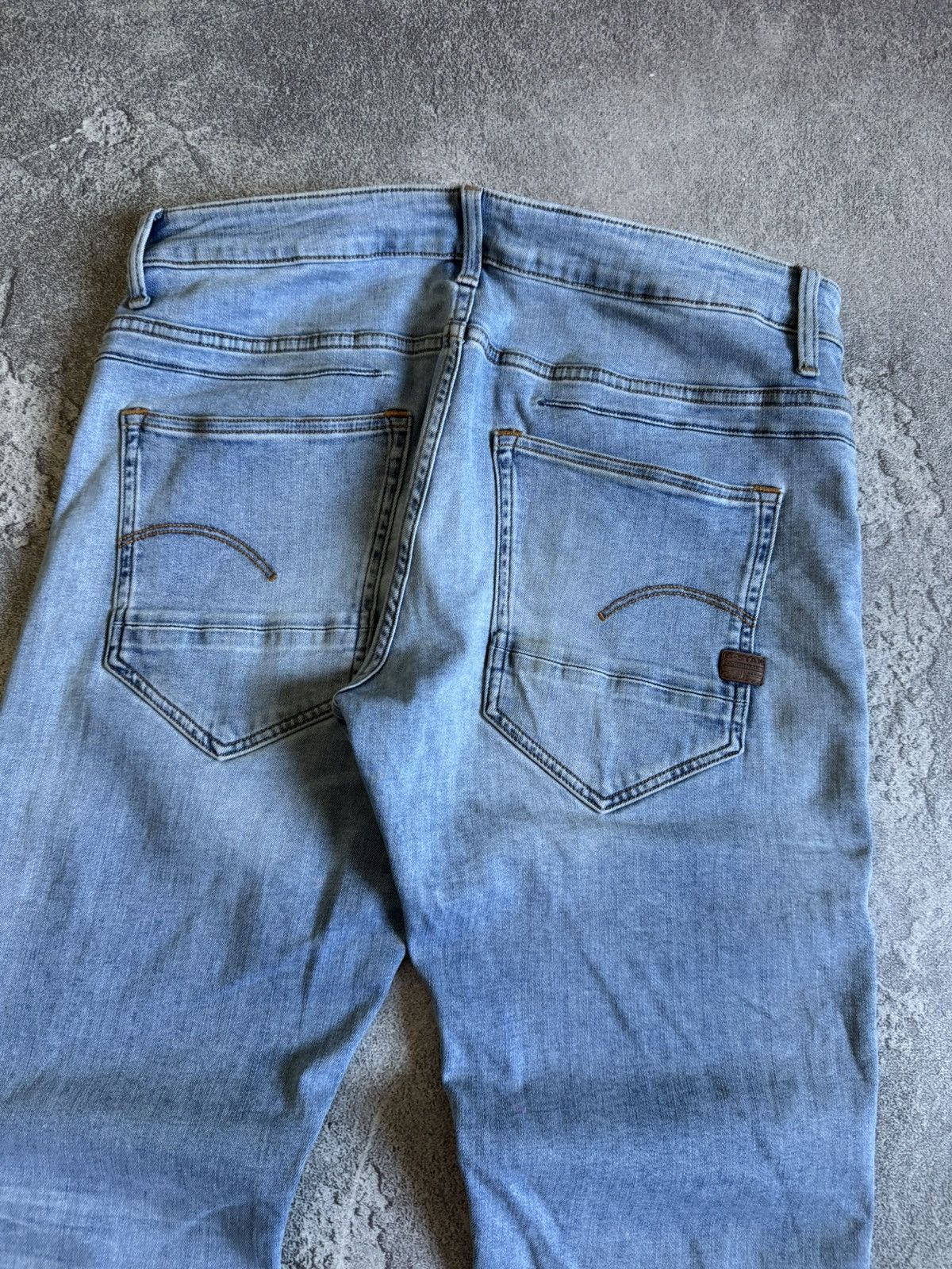 G-Star G star raw 33/34 D-Staq 5-PKT slim denim pants jeans trouser Size US 33 - 3 Thumbnail
