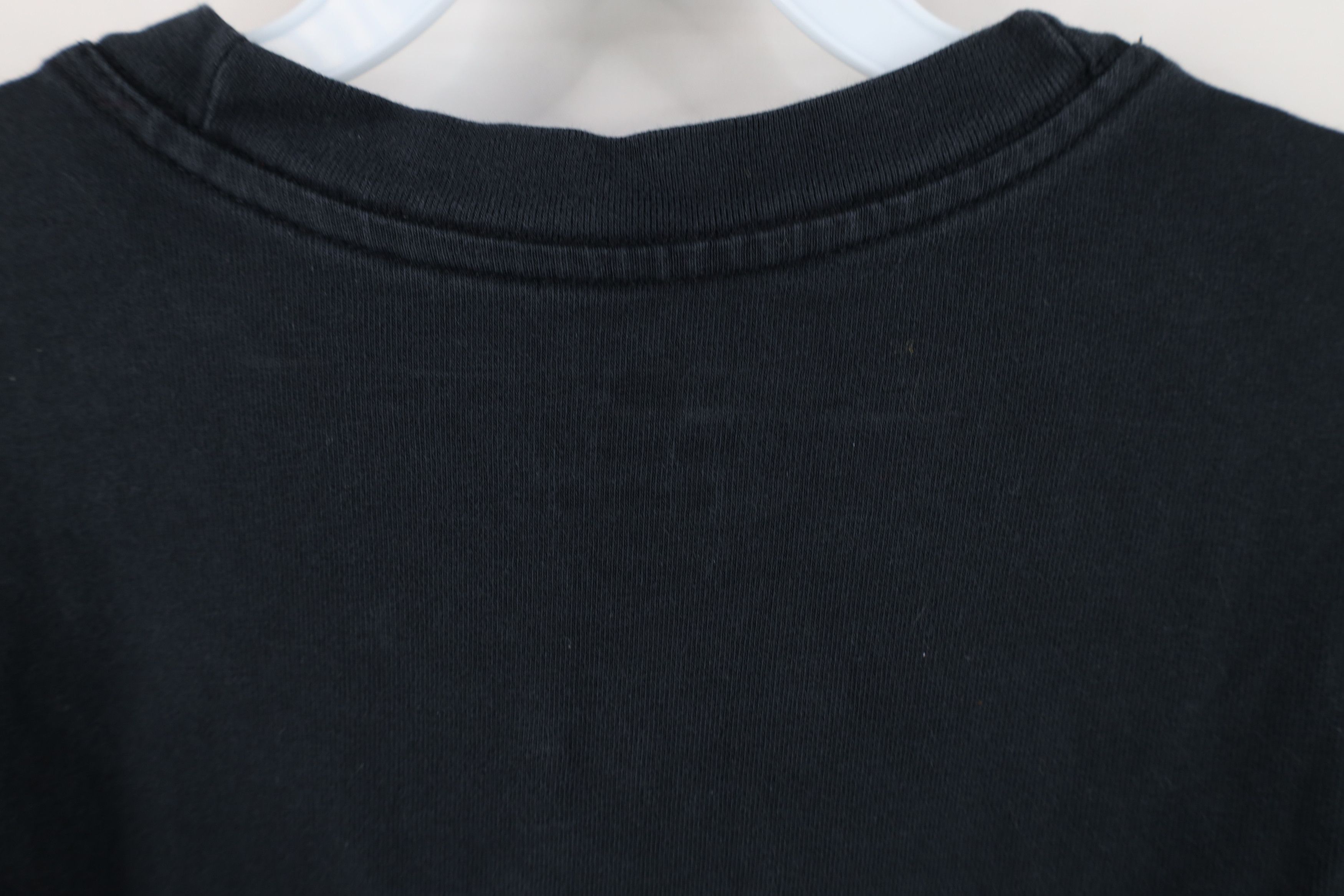 Nike Vintage Y2K Nike Center Swoosh Loose Fit Cropped T-Shirt Size L / US 10 / IT 46 - 11 Thumbnail
