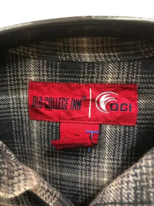 Vintage Vintage Old College inn Plaid Tartan Flannel Shirt 👕 Size US S / EU 44-46 / 1 - 3 Thumbnail