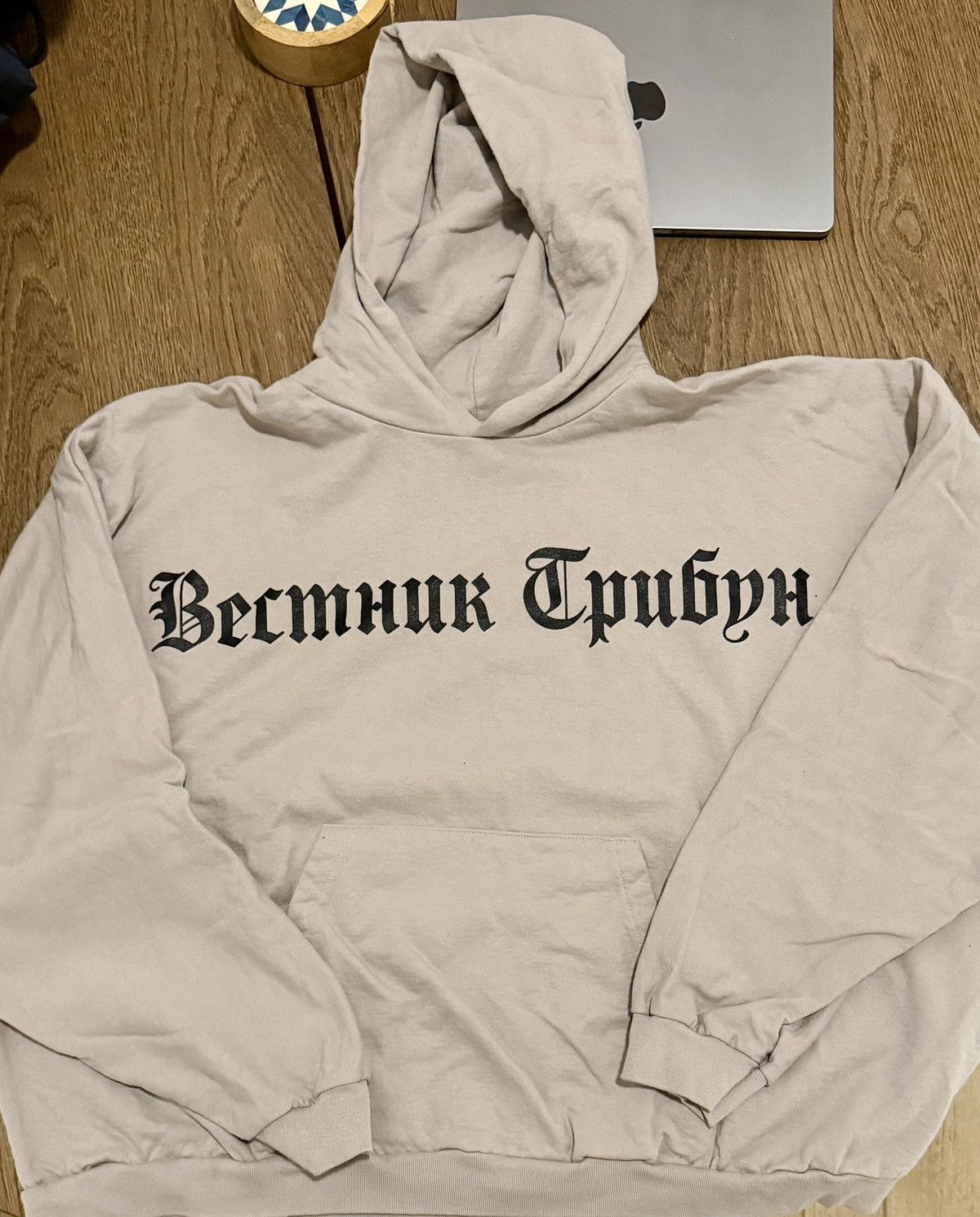 Yeezy Black Dogs Russian Font Hoodie. Size US L / EU 52-54 / 3 - 1 Preview