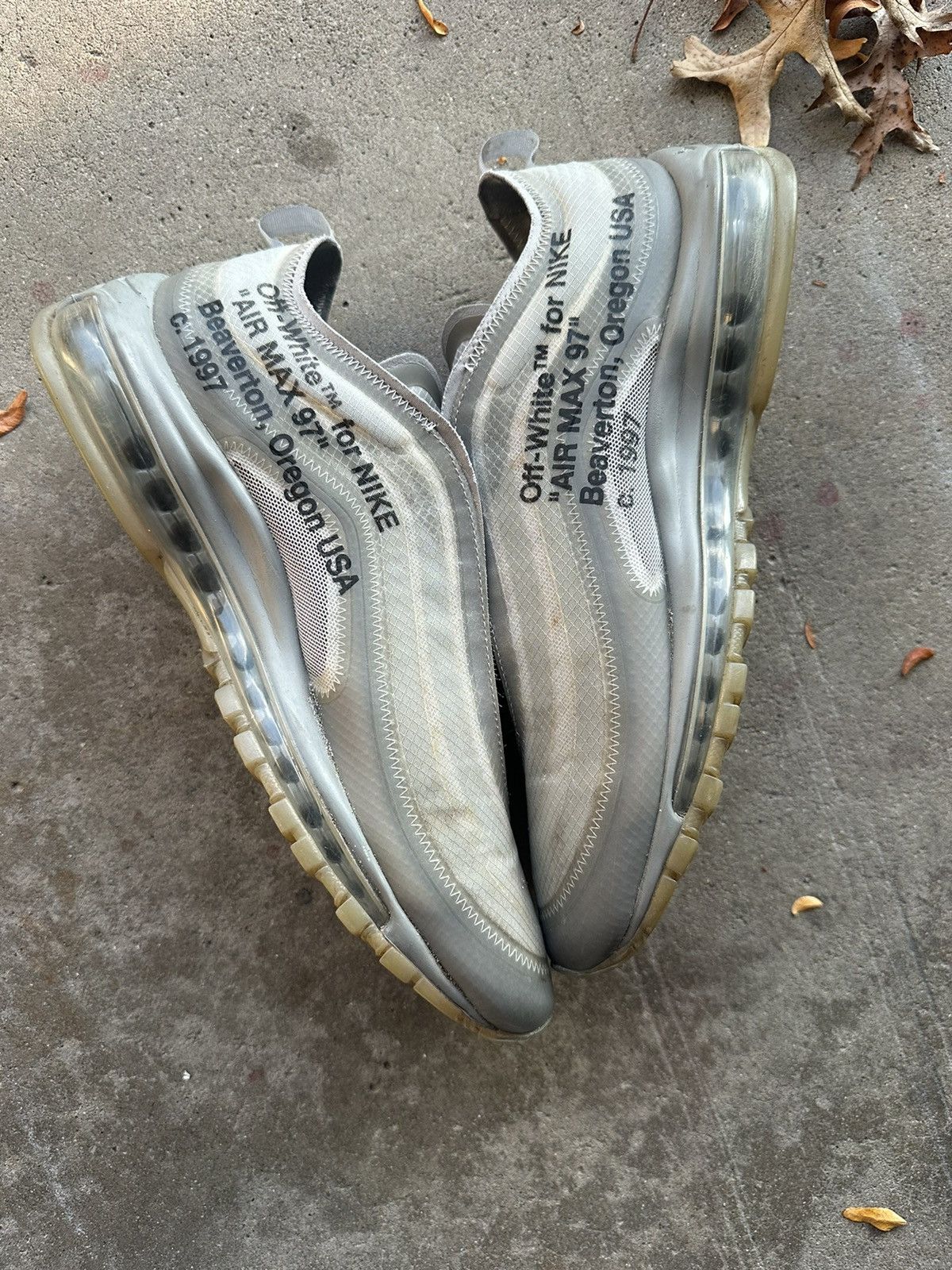 Nike × Off-White Nike Off-White Air Max 97 Menta size 10 Size US 10 / EU 43 - 2 Thumbnail