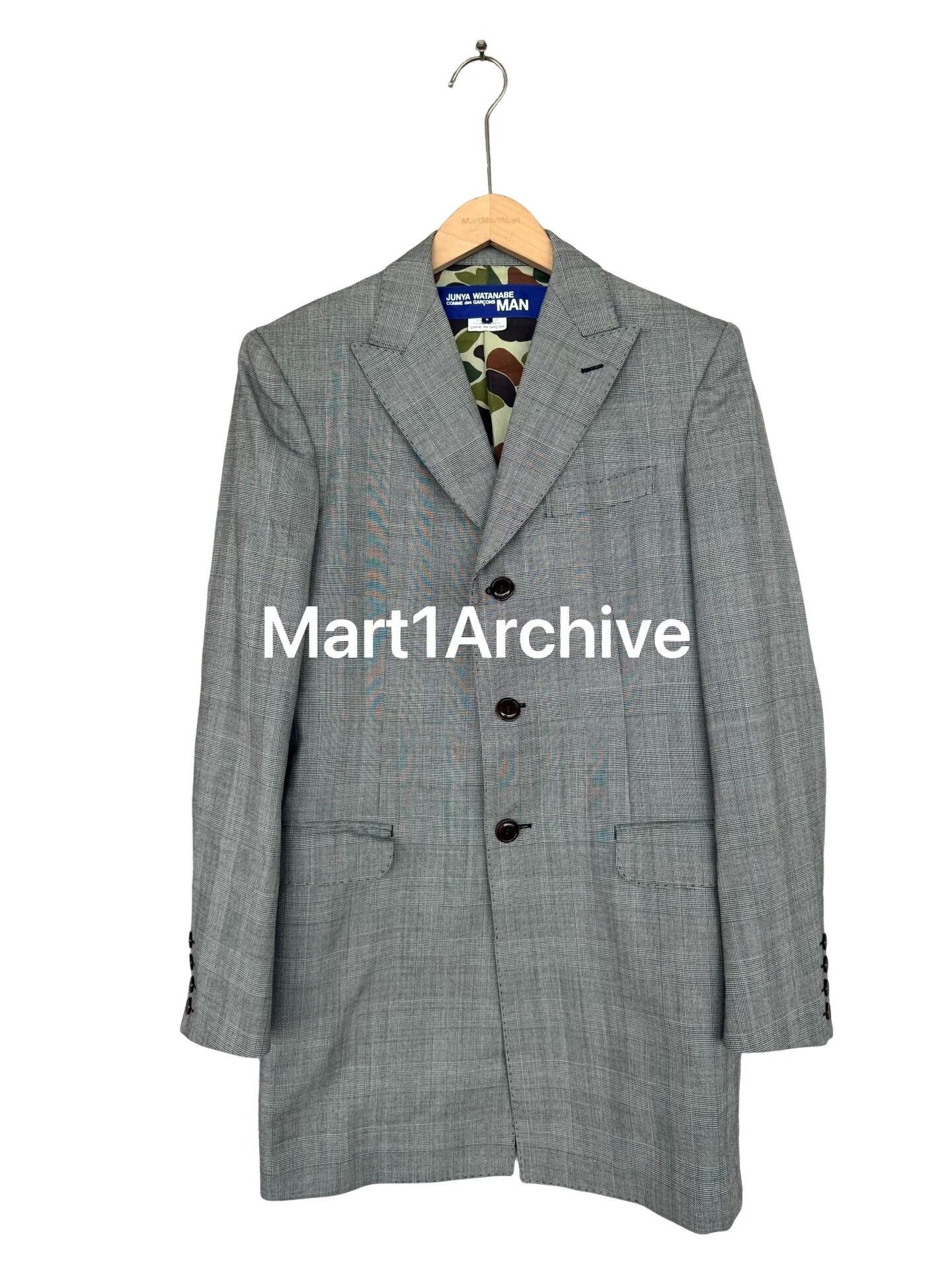 Comme des Garcons Junya Watanabe Comme des Garçons MAN Plaid Blazer Size S Size 36R - 1 Thumbnail