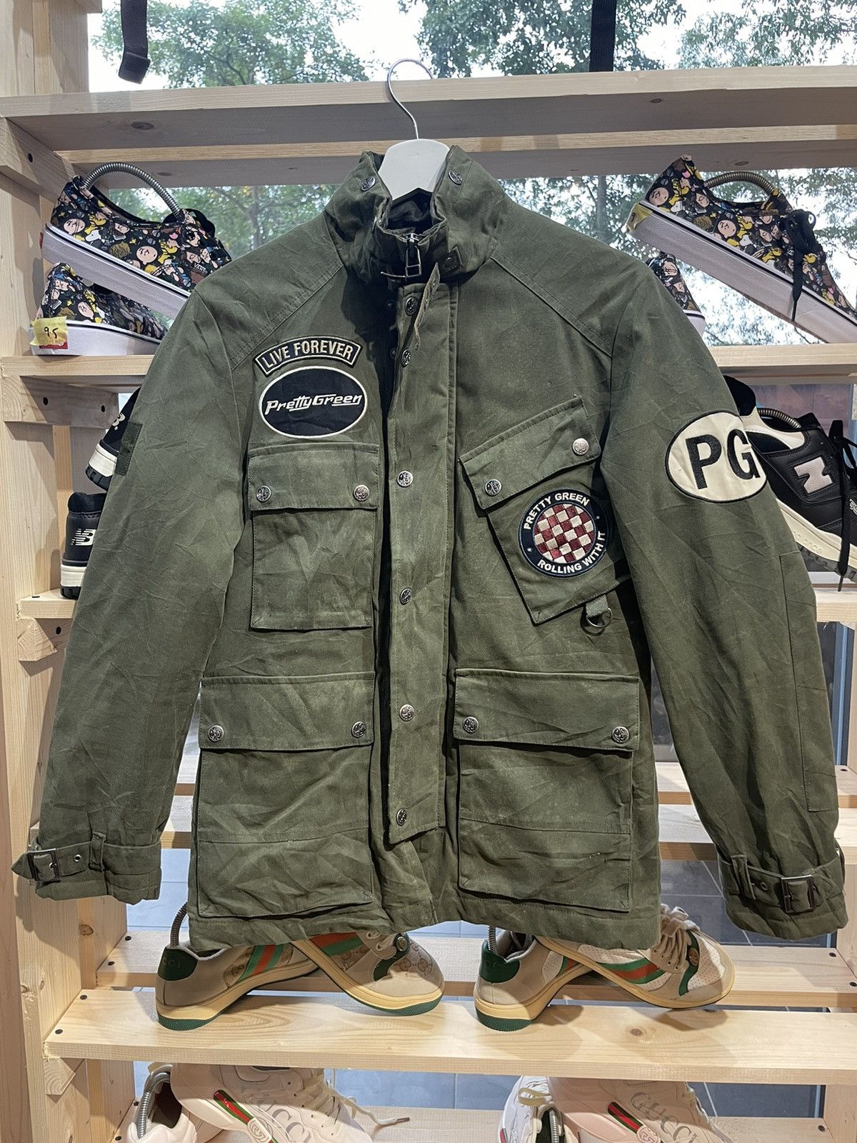 🦍Pretty Green Vintage military jacket 🦍