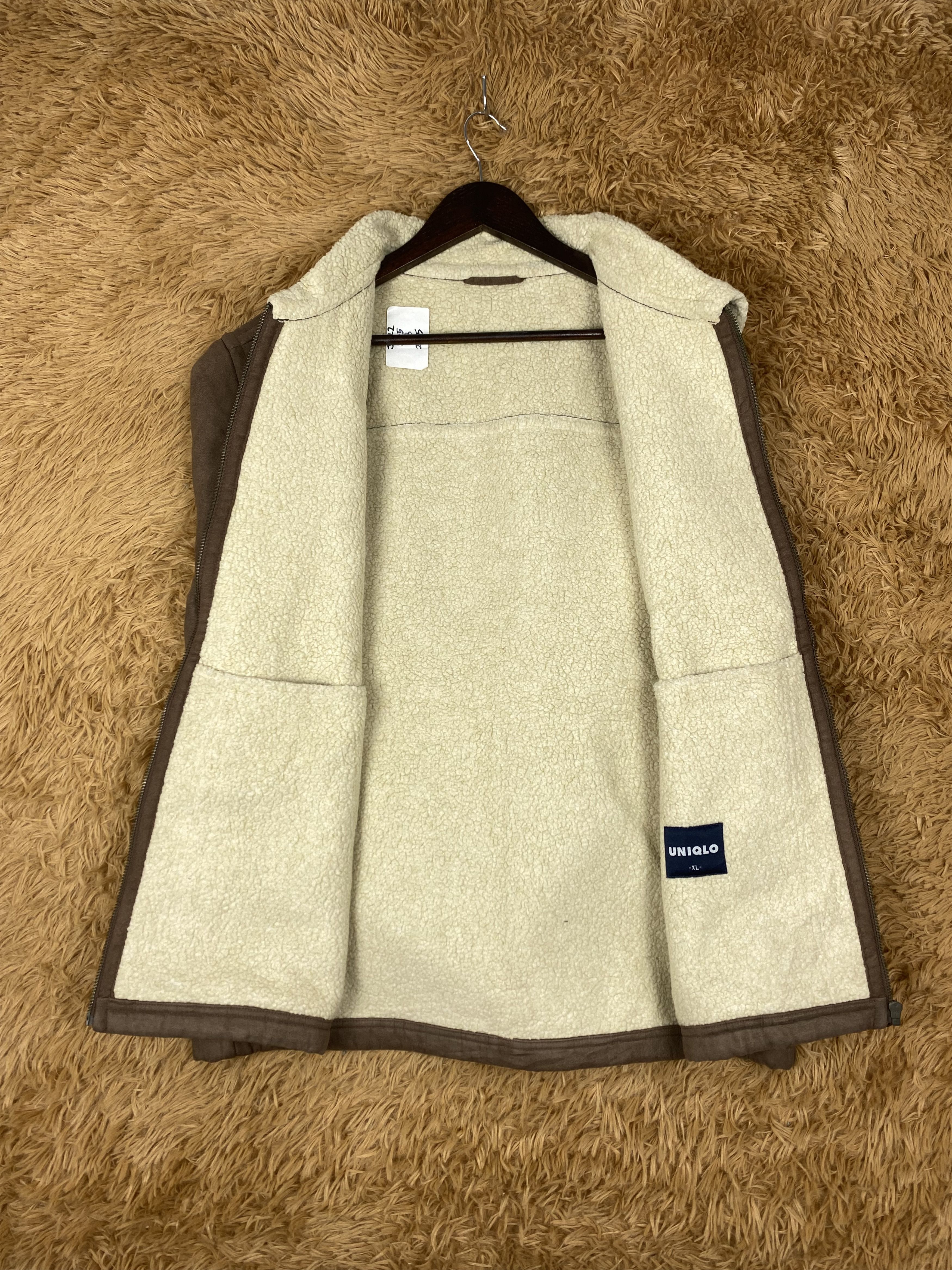 Uniqlo Vintage Uniqlo Fleece Lining Jacket DJ0422 Size US XL / EU 56 / 4 - 7 Thumbnail