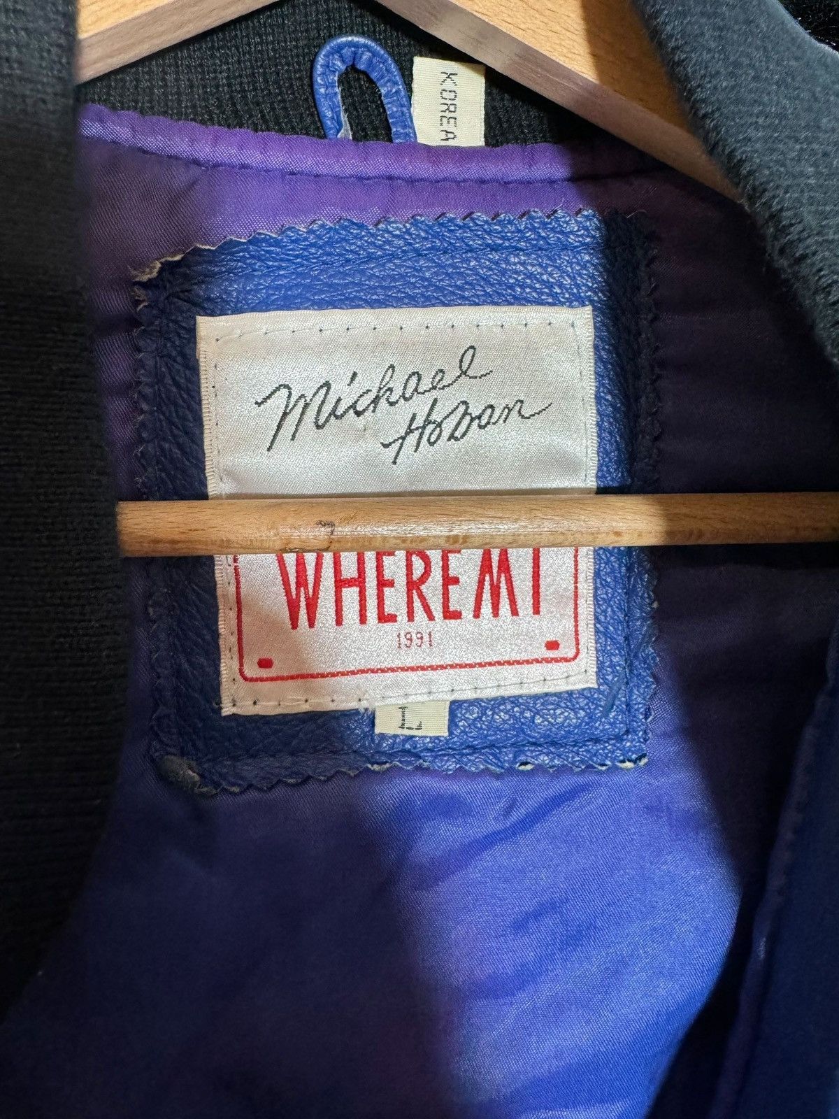 Michael Hoban Michael Hoban Vintage American Leather Bomber Jacket Size US L / EU 52-54 / 3 - 6 Thumbnail