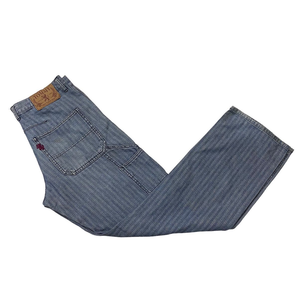 Tommy Hilfiger × Vintage Tommy Hilfiger Hikori carperter style denim pant Size US 33 - 10 Thumbnail