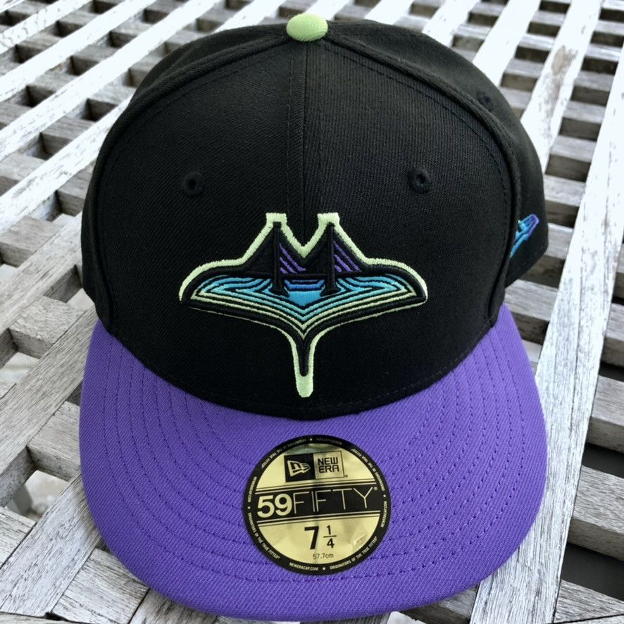 New Era Tampa Bay Rays 2024 City Connect 59FIFTY Hat 7 1/4 Size ONE SIZE - 1 Thumbnail