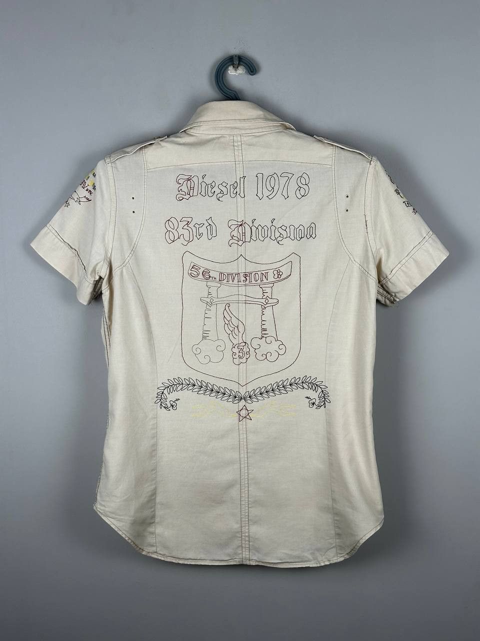 Diesel VINTAGE ARCHIVE 00s DIESEL SHIRT BUTTON UP Size US S / EU 44-46 / 1 - 1 Thumbnail