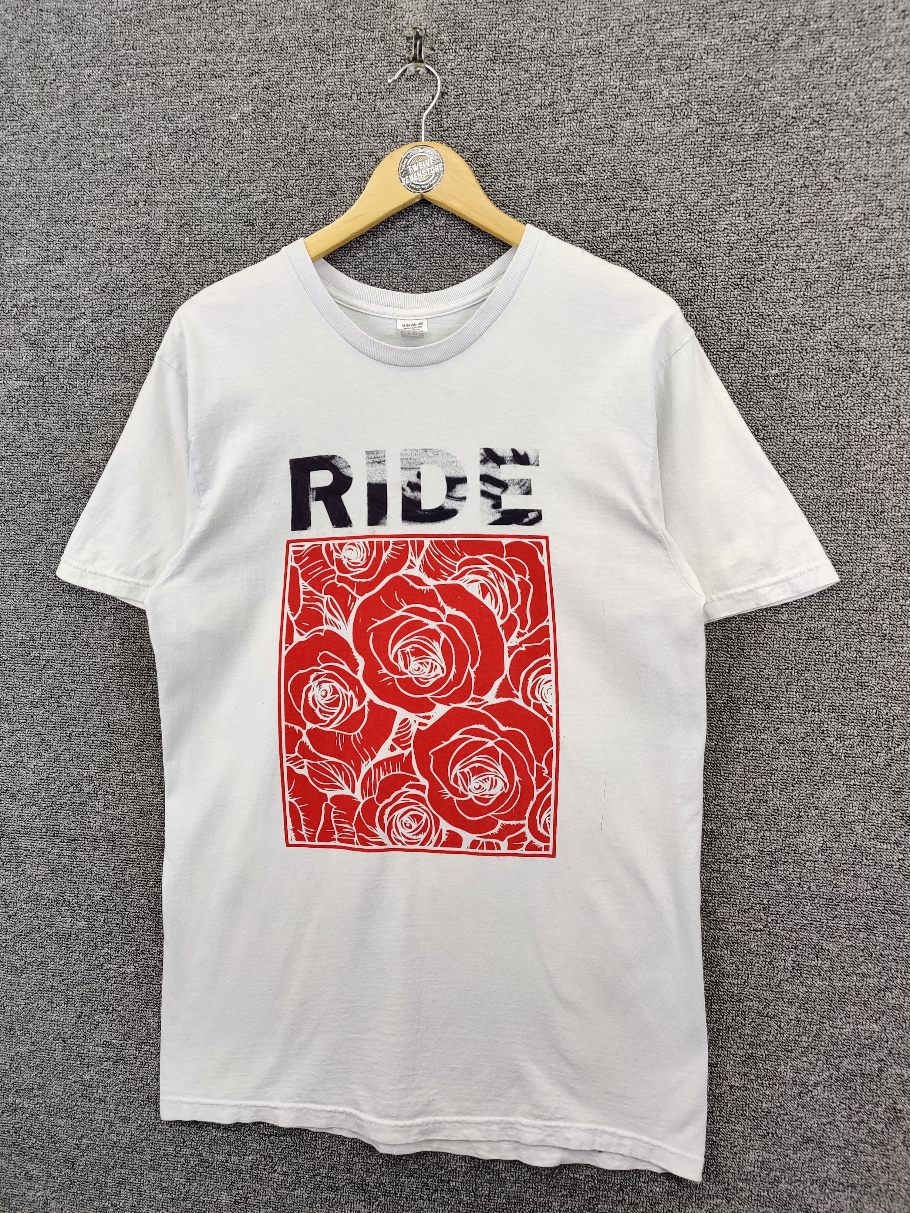 Band Tees Vintage Ride Rock Band Tee Tshirt Size US M / EU 48-50 / 2 - 2 Thumbnail