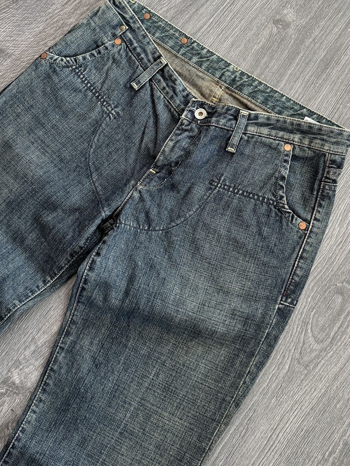 G-Star Y2K VIntage G-Star Grainy Texture Jeans Size US 32 / EU 48 - 4 Thumbnail