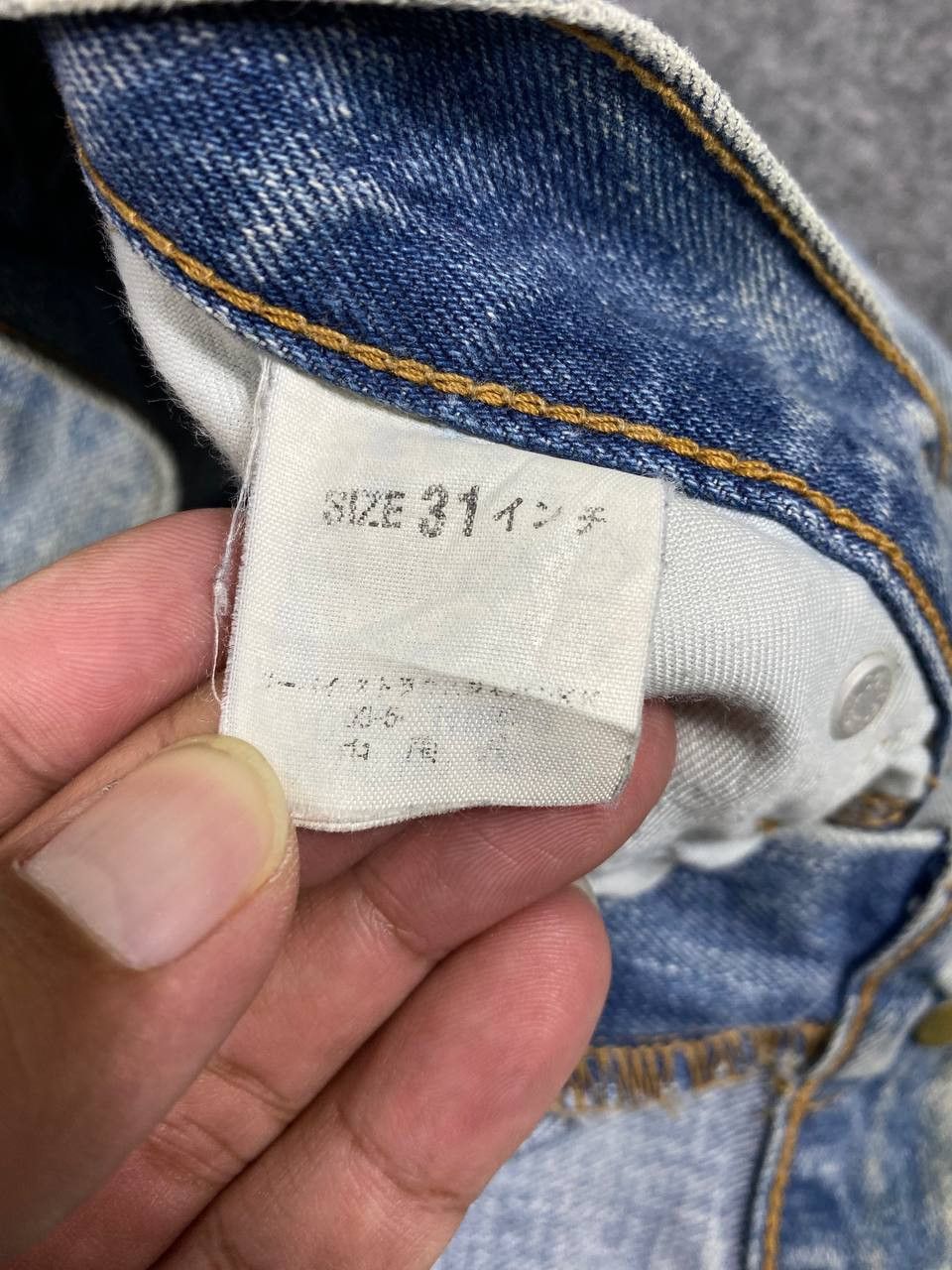 Levi's vintage levis 517 bootcut flare distressed denim nice design Size US 33 - 10 Thumbnail