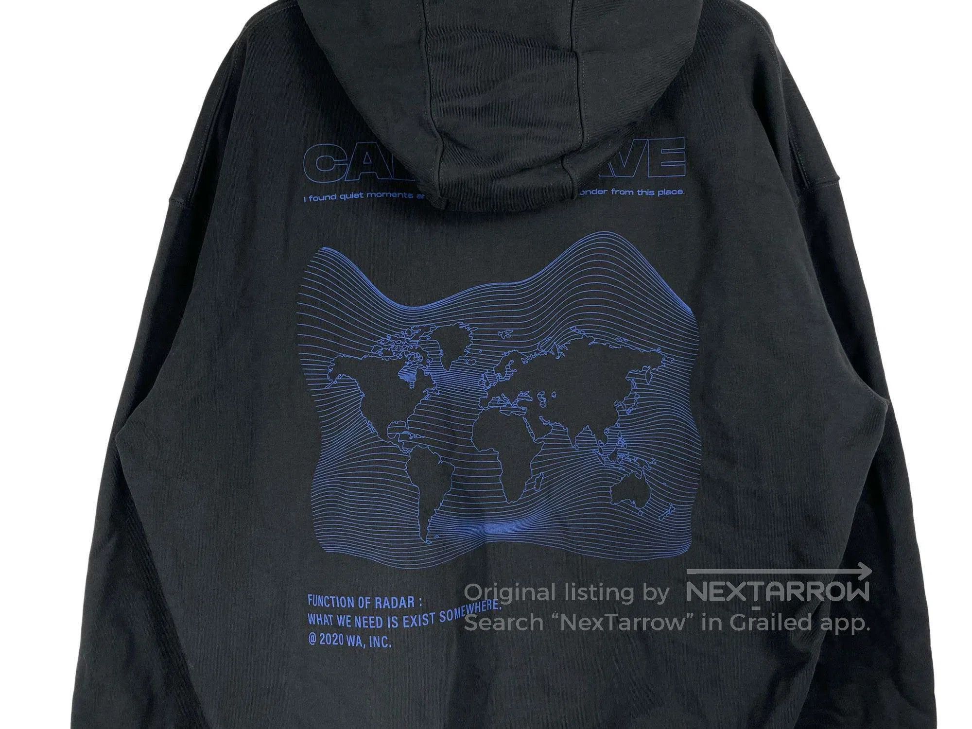 Other Far Archive World Map Pattern Hoodie Size US M / EU 48-50 / 2 - 5 Thumbnail