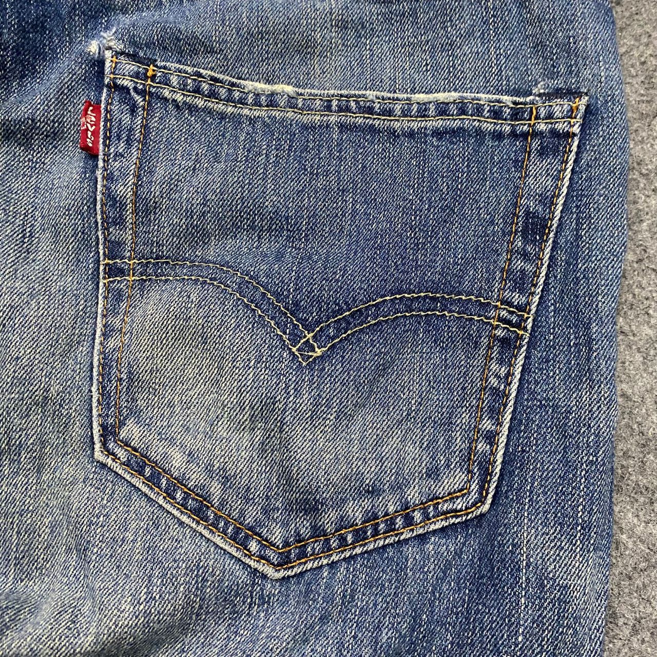 Levi's Vintage 90s Levis 505 Distressed Denim Kurt Cobain Style Size US 34 / EU 50 - 18 Thumbnail