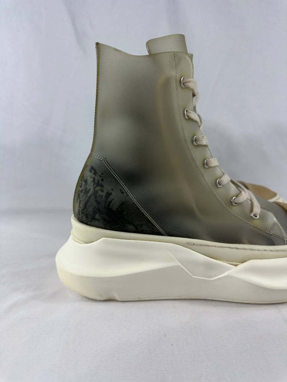 Rick Owens Drkshdw Rick Owens DRKSHDW Abstract High 'Transparent' Size US 8 / EU 41 - 2 Thumbnail