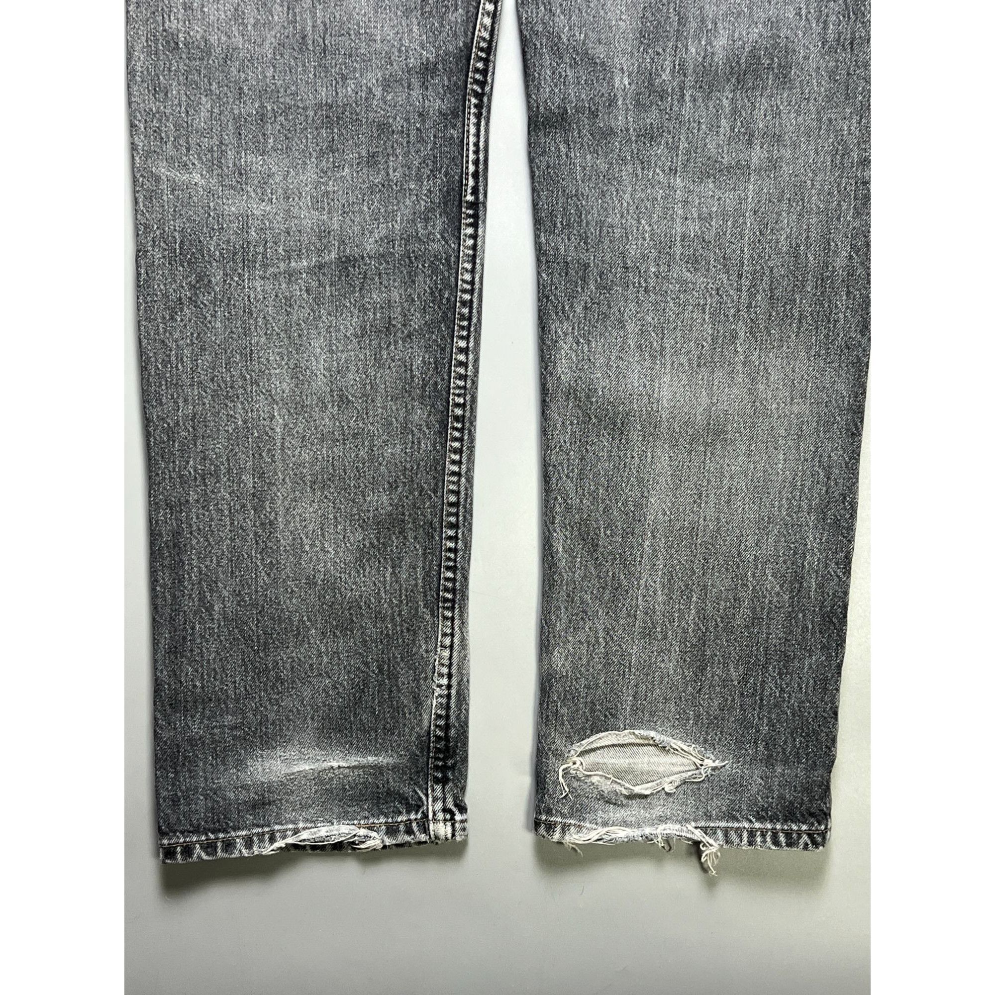 Levi's Vintage Clothing Levi’s 615 Vintage Orange Tab Gray Denim Jeans Pants (Y1058) Size US 33 - 14 Thumbnail