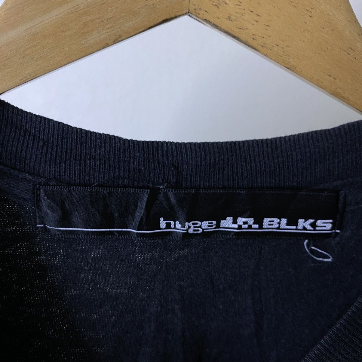 Japanese Brand Huge BLKS Number Nine Undercover Jun Takahashi Style T Shirt Size US L / EU 52-54 / 3 - 3 Thumbnail