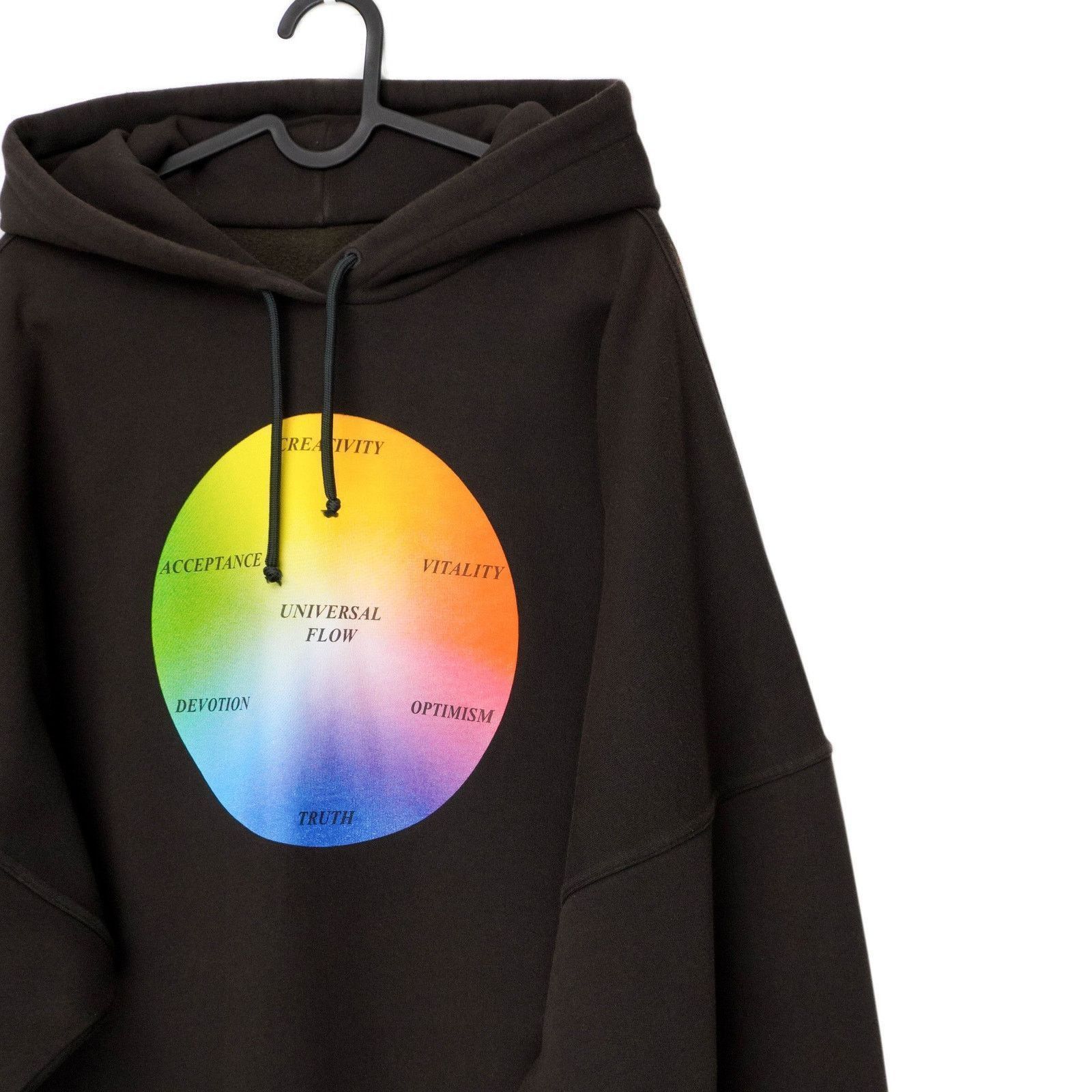 Balenciaga Universal Flow Back Logo Brown Sweatshirt Hoodie