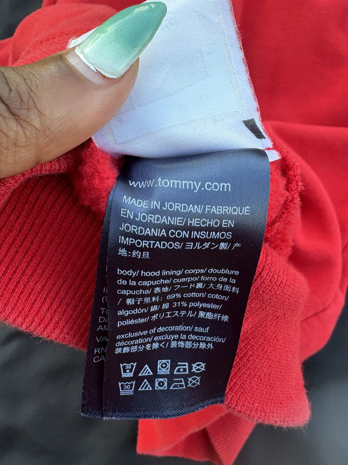 Tommy Hilfiger Tommy Hilfiger Red Hoodie | Men’s Small | Long Sleeve Size US S / EU 44-46 / 1 - 2 Thumbnail