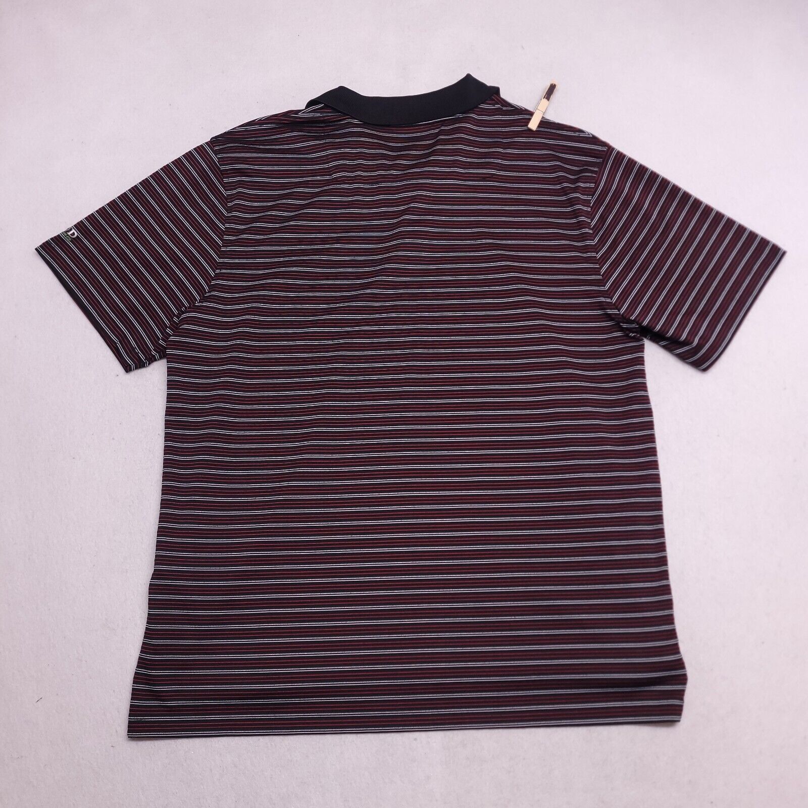 Izod IZOD Pullover Polo Shirt Adult Mens Size Large L Black Red Size US L / EU 52-54 / 3 - 10 Thumbnail