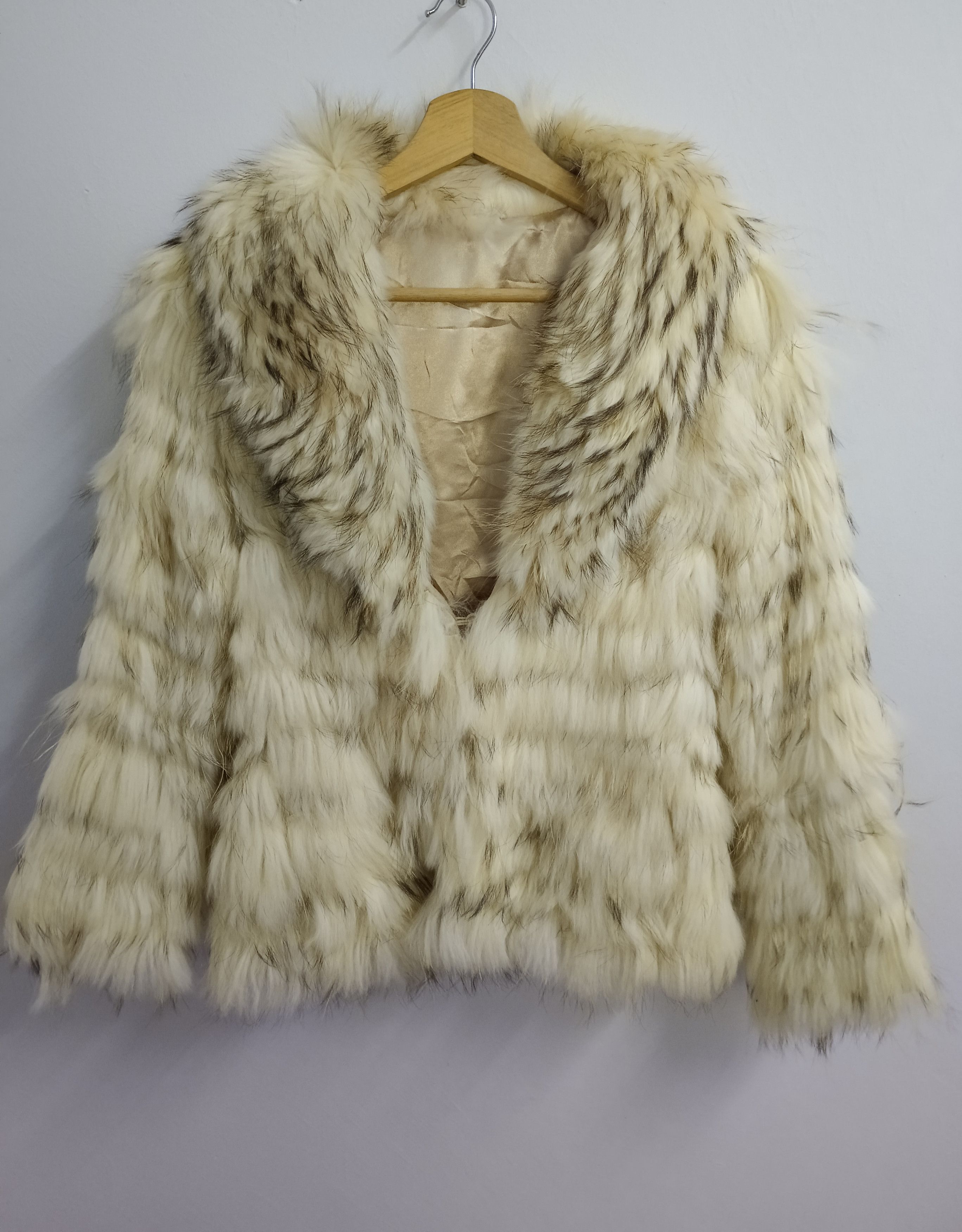 Vintage Vintage 80s SAGA FOX Real Fur Jacket "Mob Wife" Aesthetic Size M / US 6-8 / IT 42-44 - 1 Thumbnail