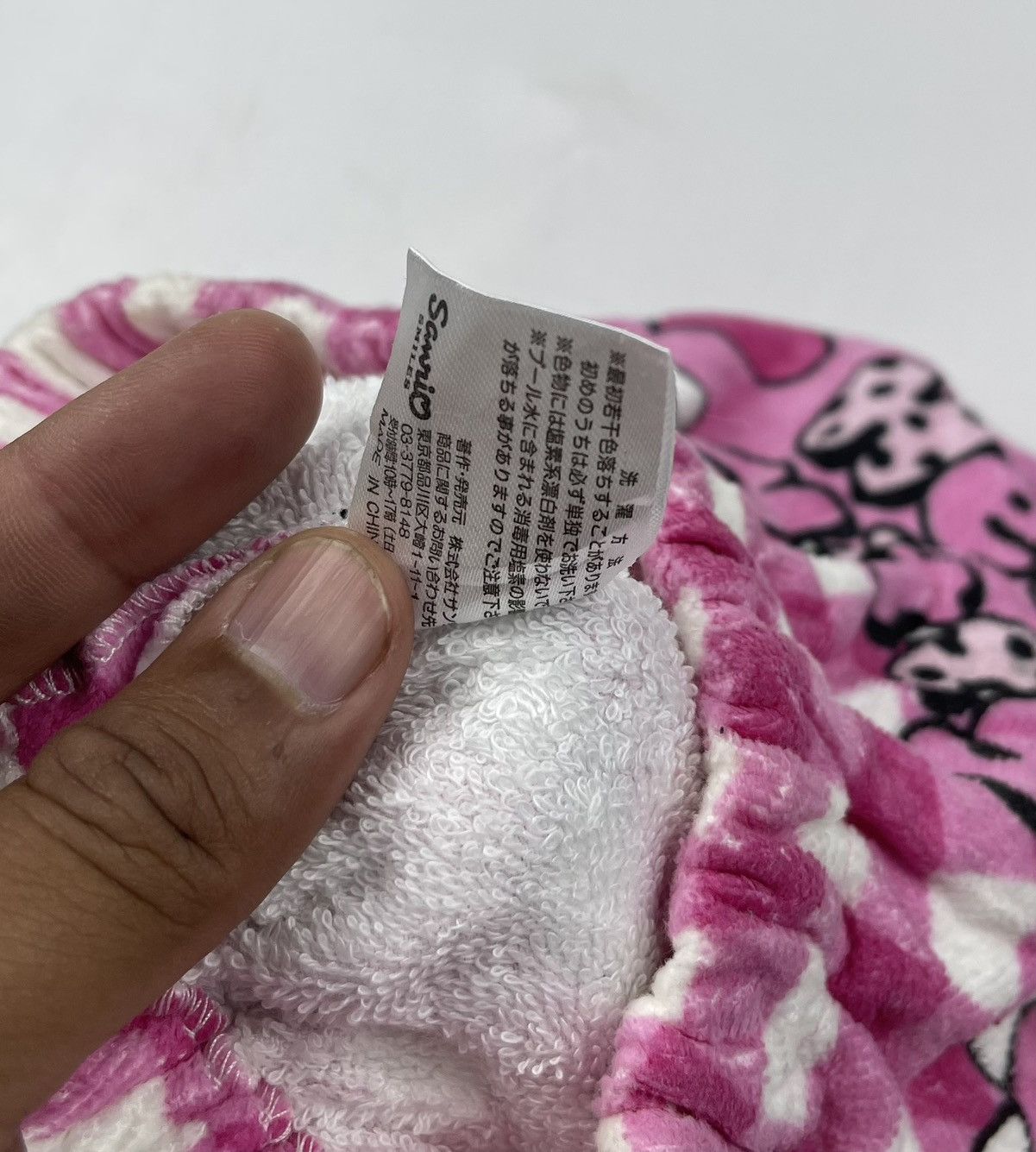 Japanese Brand hello kitty towel hat tc24 Size ONE SIZE - 5 Thumbnail