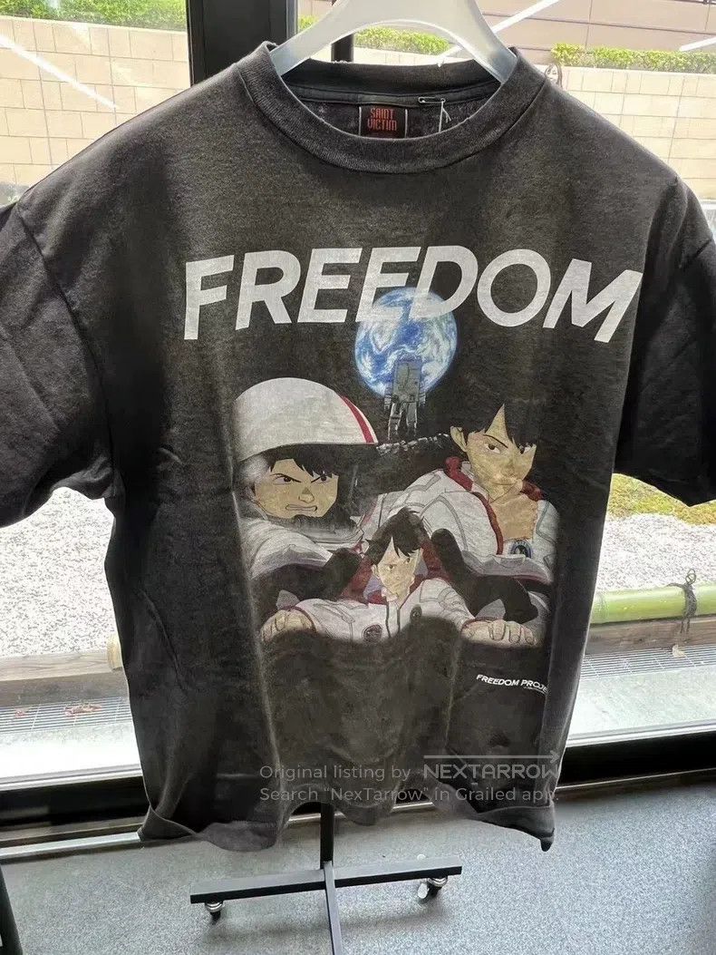 Saint Michael Saint Michael Vintage distressed vandal T-shirt Size US M / EU 48-50 / 2 - 1 Thumbnail