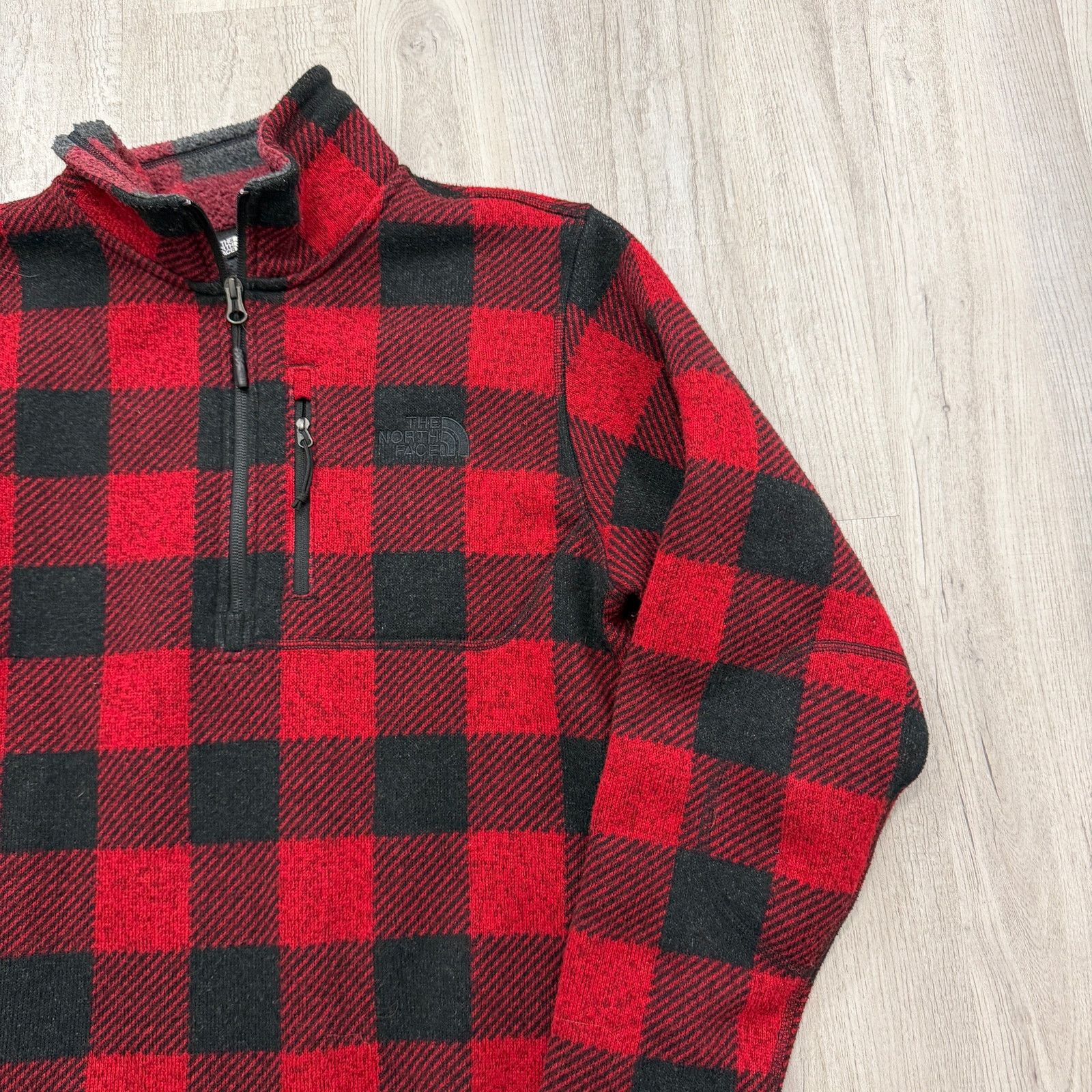 The North Face The North Face Gordon Lyons 1/4 Zip Pullover Men's Small Red Size US S / EU 44-46 / 1 - 3 Thumbnail