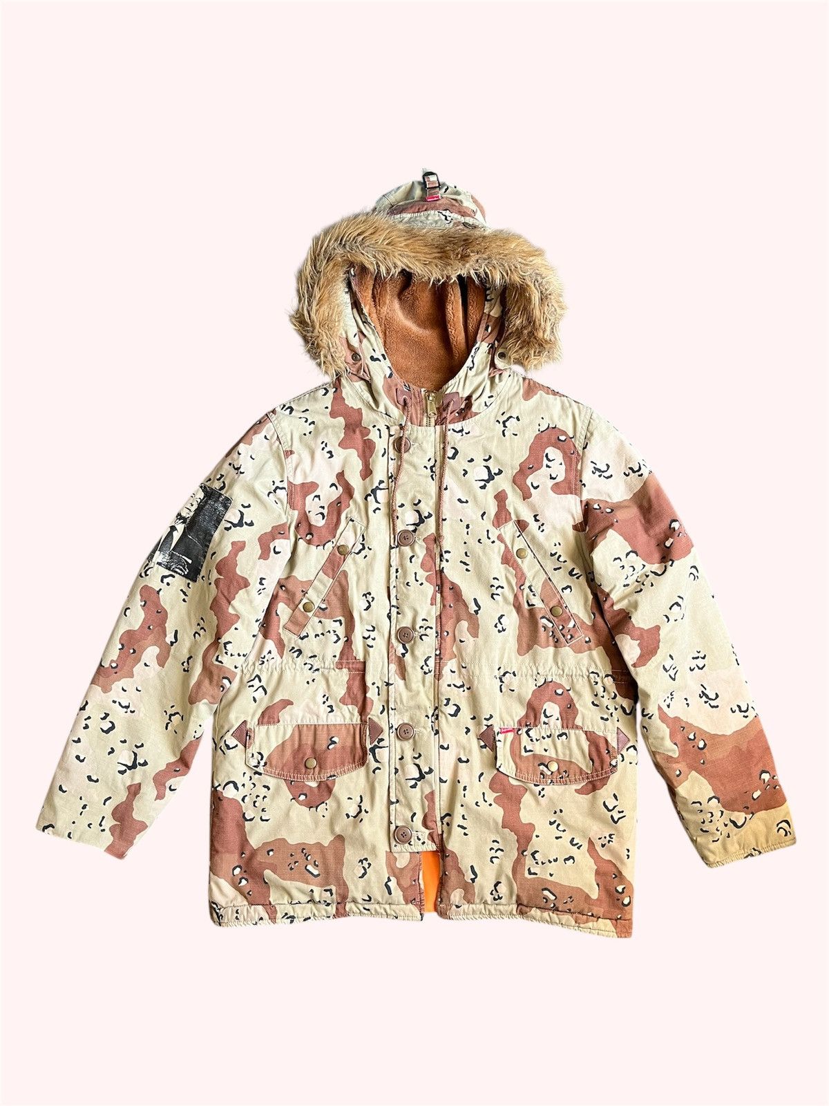 Supreme Supreme Ronald Reagan Desert Camo N3B Parka FW14 | Grailed