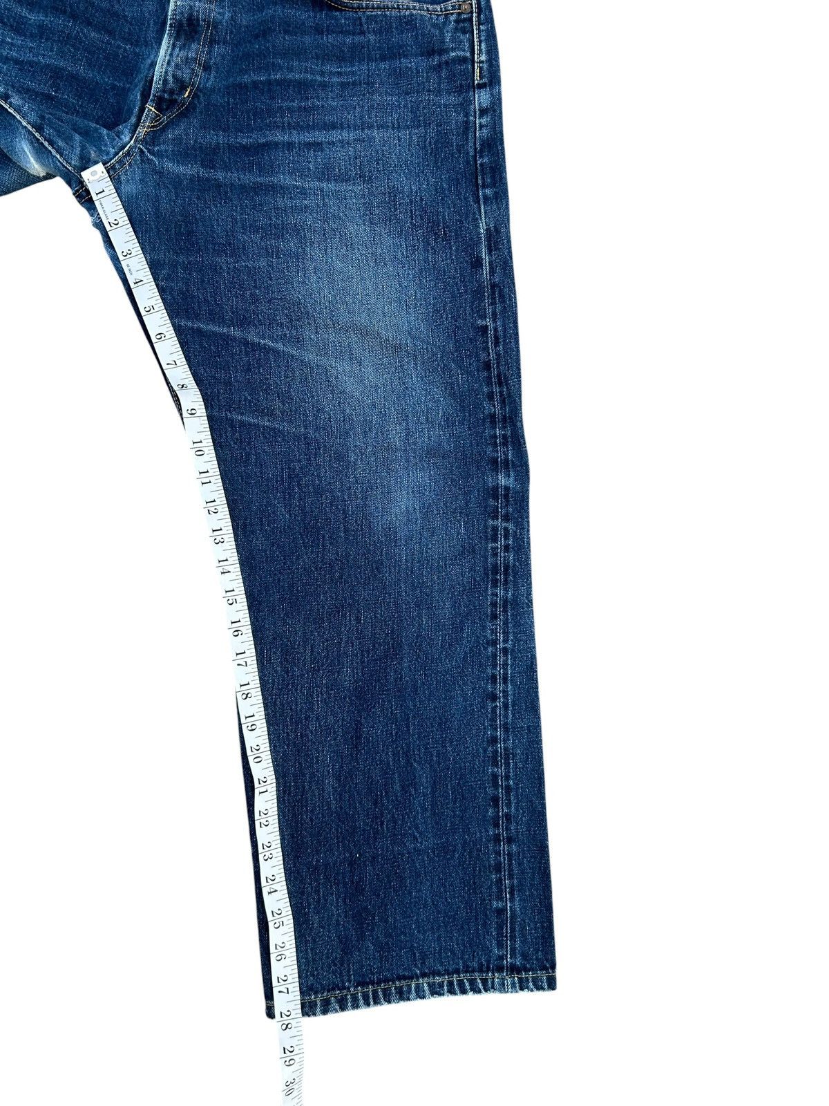 Kapital Vintage Edwin 505Z Selvedge Distressed Denim Jeans Size US 38 / EU 54 - 18 Thumbnail