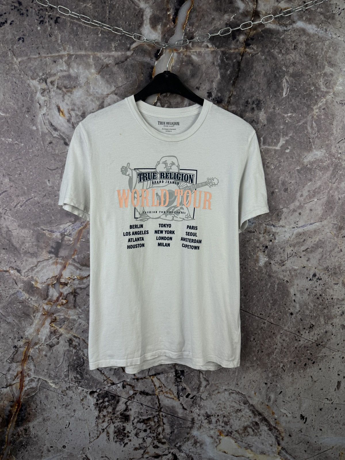 True Religion Men’s True Religion World Tour T-Shirt Size Small Size US S / EU 44-46 / 1 - 1 Thumbnail