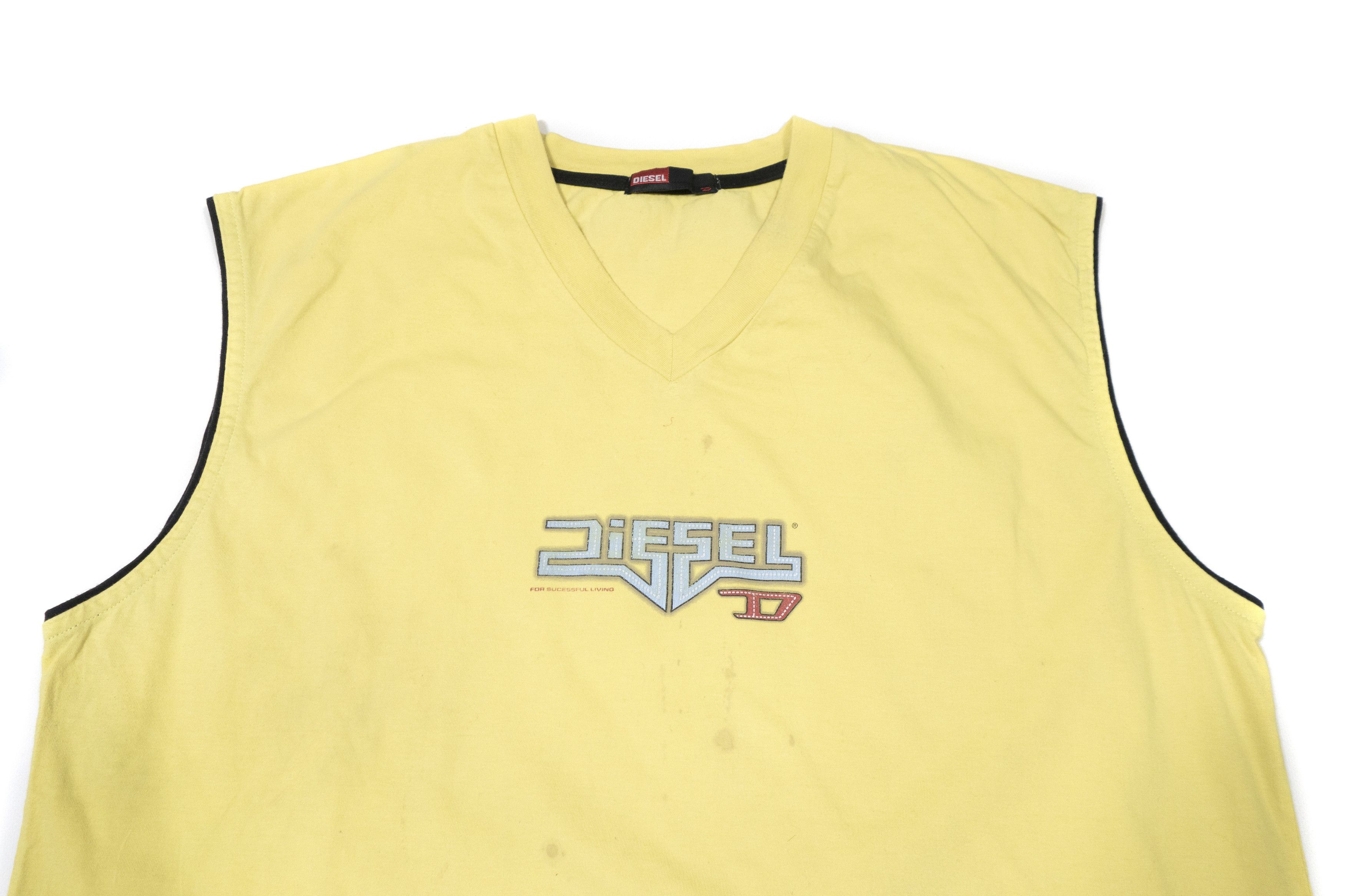 Diesel 90S Logo Y2K Tank Top Size US XL / EU 56 / 4 - 3 Thumbnail