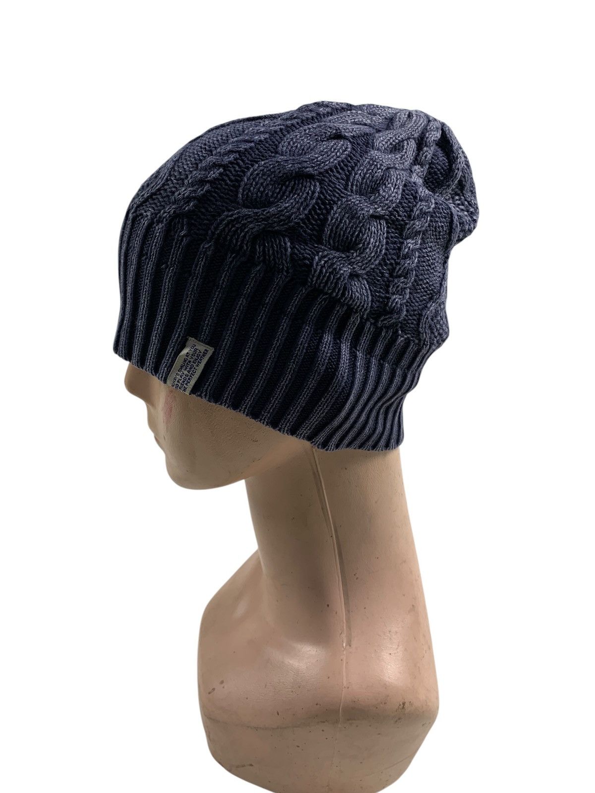 Kapital Breeze Crochet knitted wash beanie hats rare Size ONE SIZE - 4 Thumbnail