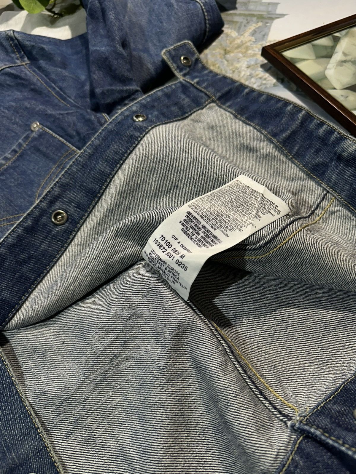 Levi's Vintage Clothing Levis Denim Jacket Trucker Tupe lll Blue Wash Overshirt Size US M / EU 48-50 / 2 - 13 Thumbnail