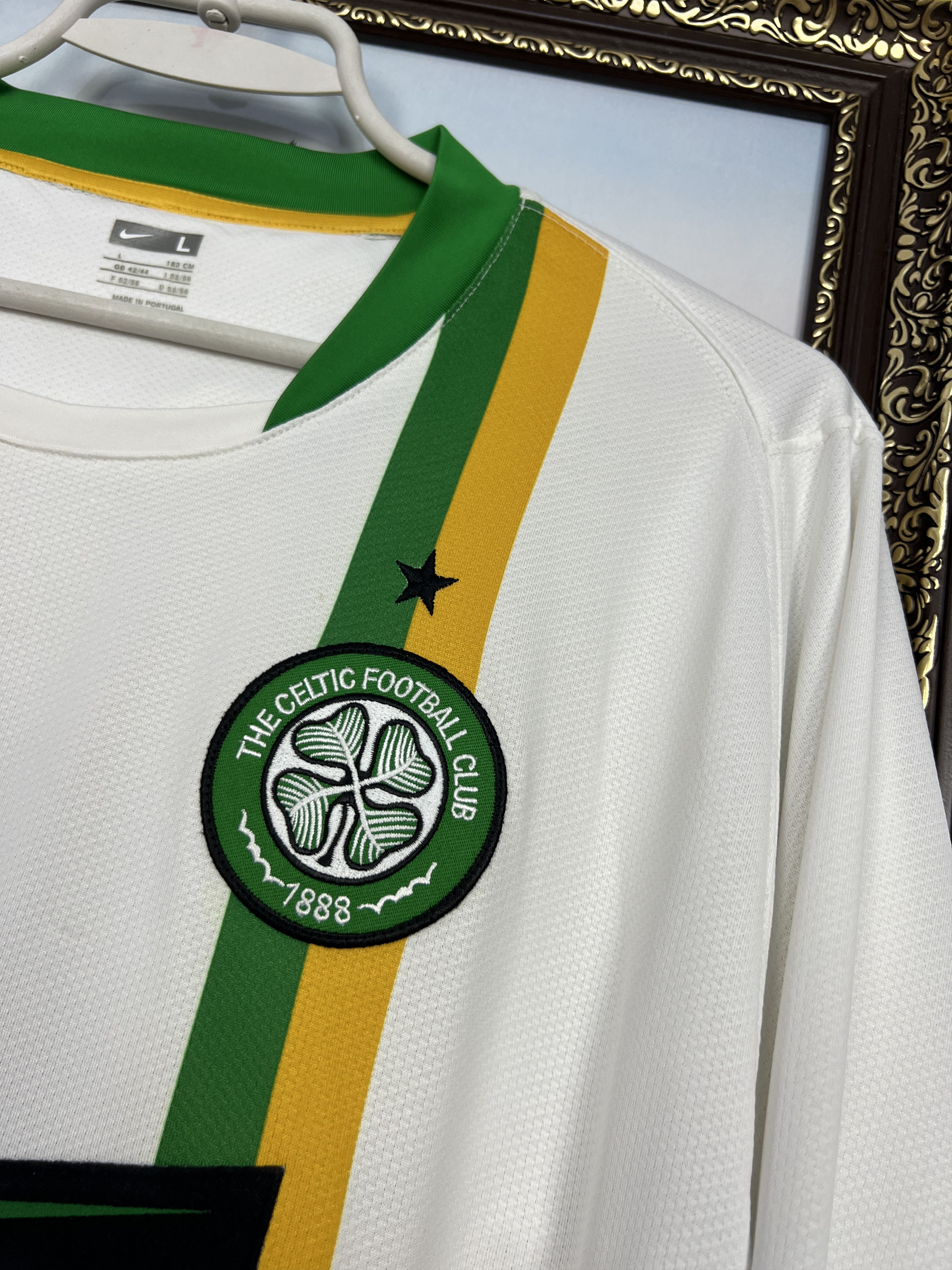 Nike Celtic Shirt football shirt 2006 Soccer Nike Long Sleeve Size US L / EU 52-54 / 3 - 4 Thumbnail