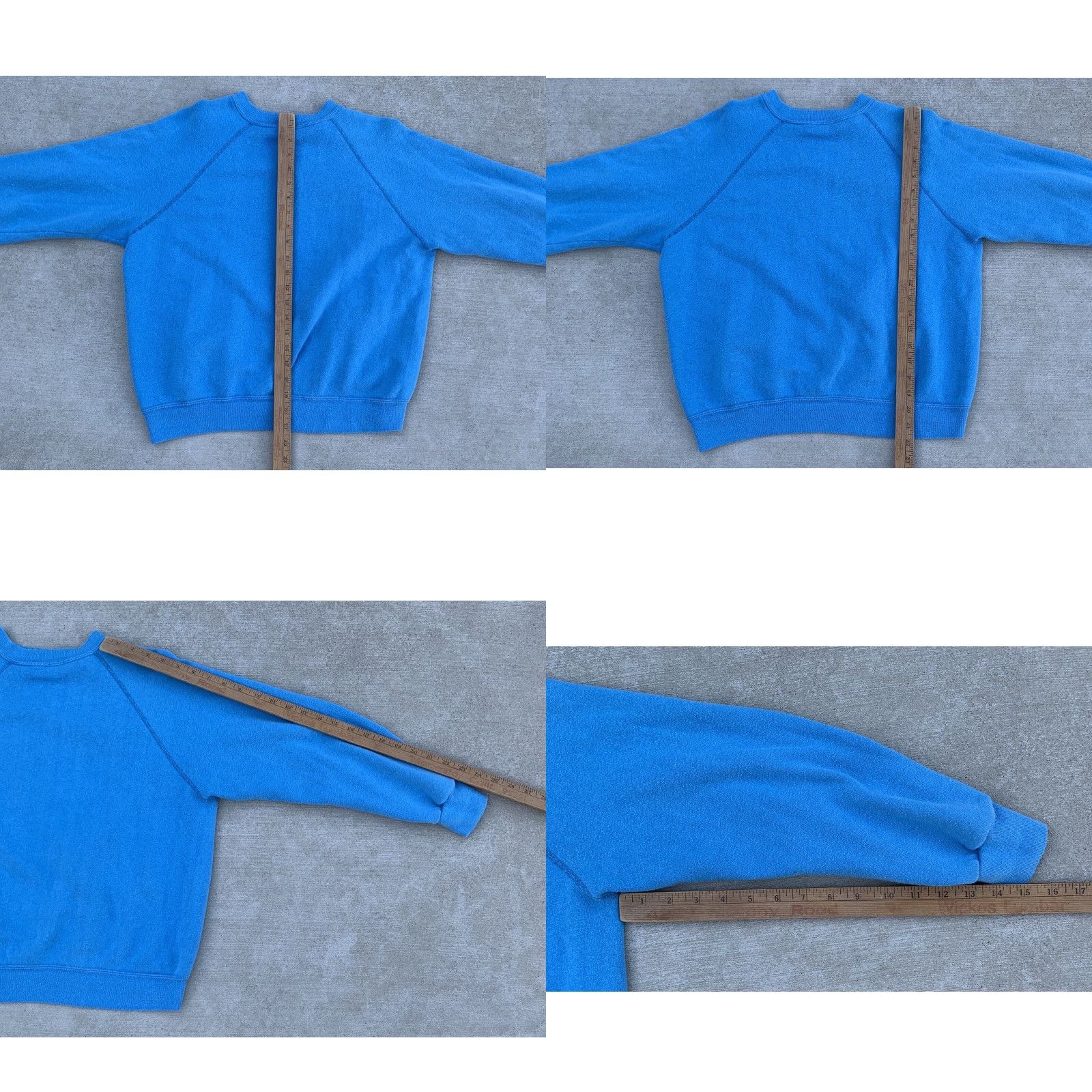 Vintage VINTAGE Raglan Sweatshirt Long Sleeve Pullover Blue L Men Size L Shirt Pullover Raglan 1980s Vintage Mens Size US L / EU 52-54 / 3 - 11 Thumbnail