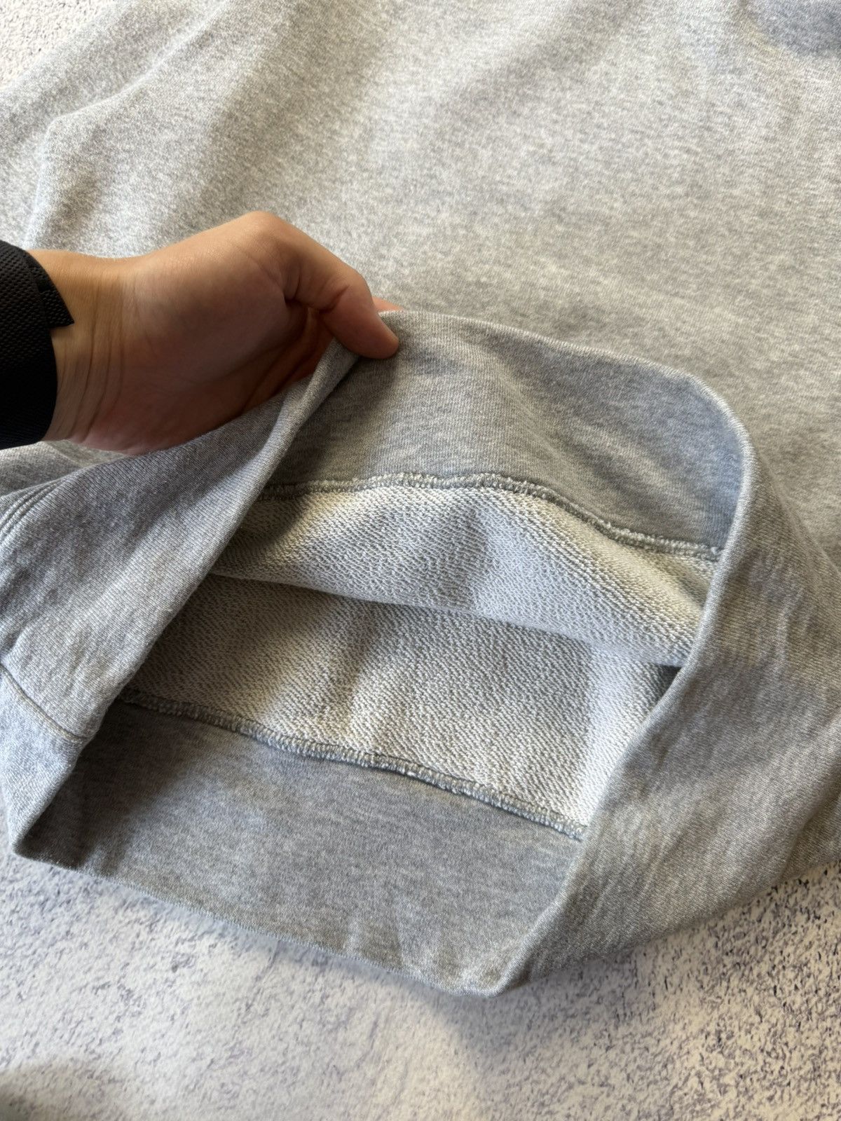 Comme des Garcons PLAY Comme Des Garcons Play CDG Grey Hoodie Sweatshirt Japanese Size M / US 6-8 / IT 42-44 - 25 Thumbnail