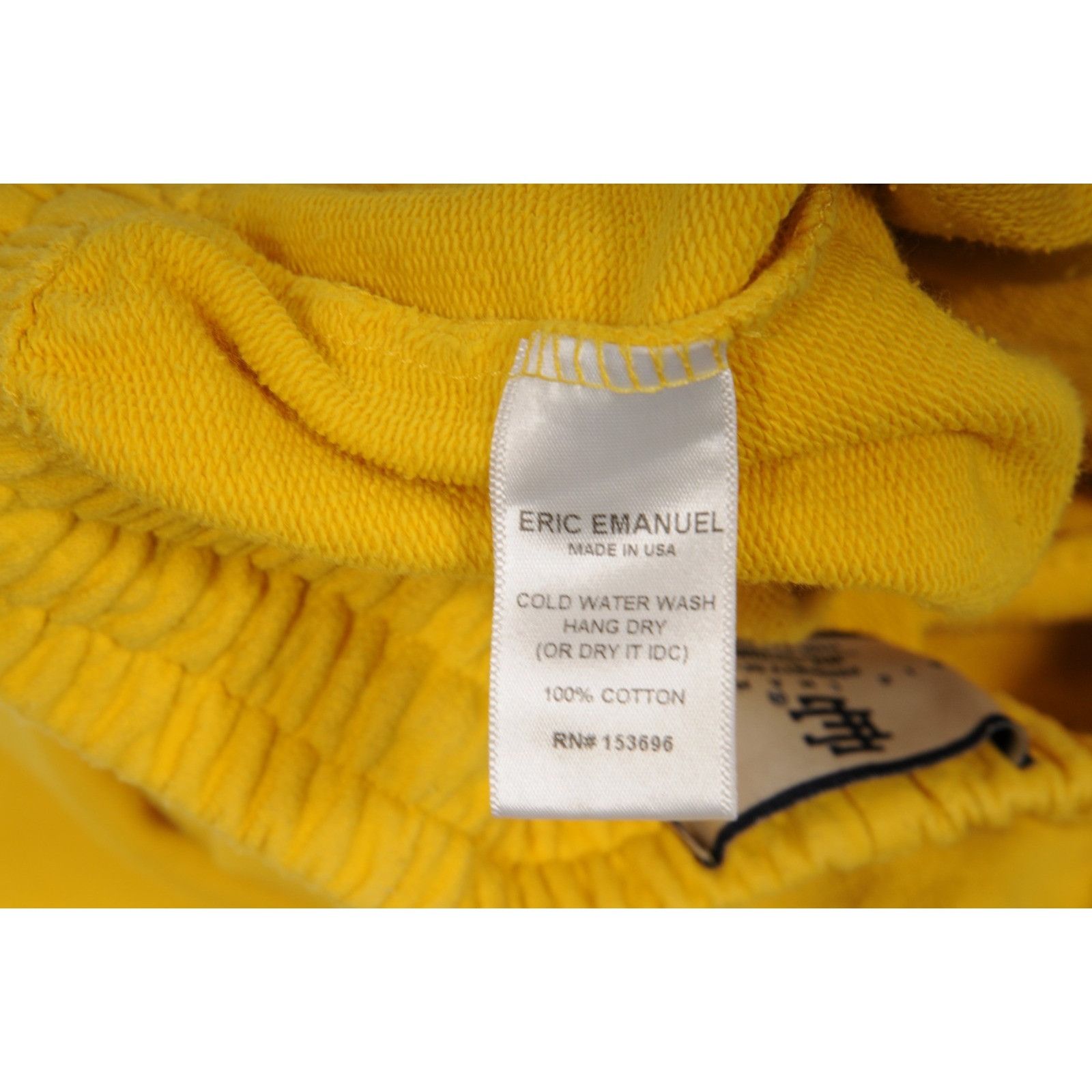 Eric Emanuel EE Basic Sweat Pants Medium Yellow Pink Size US 30 / EU 46 - 9 Thumbnail