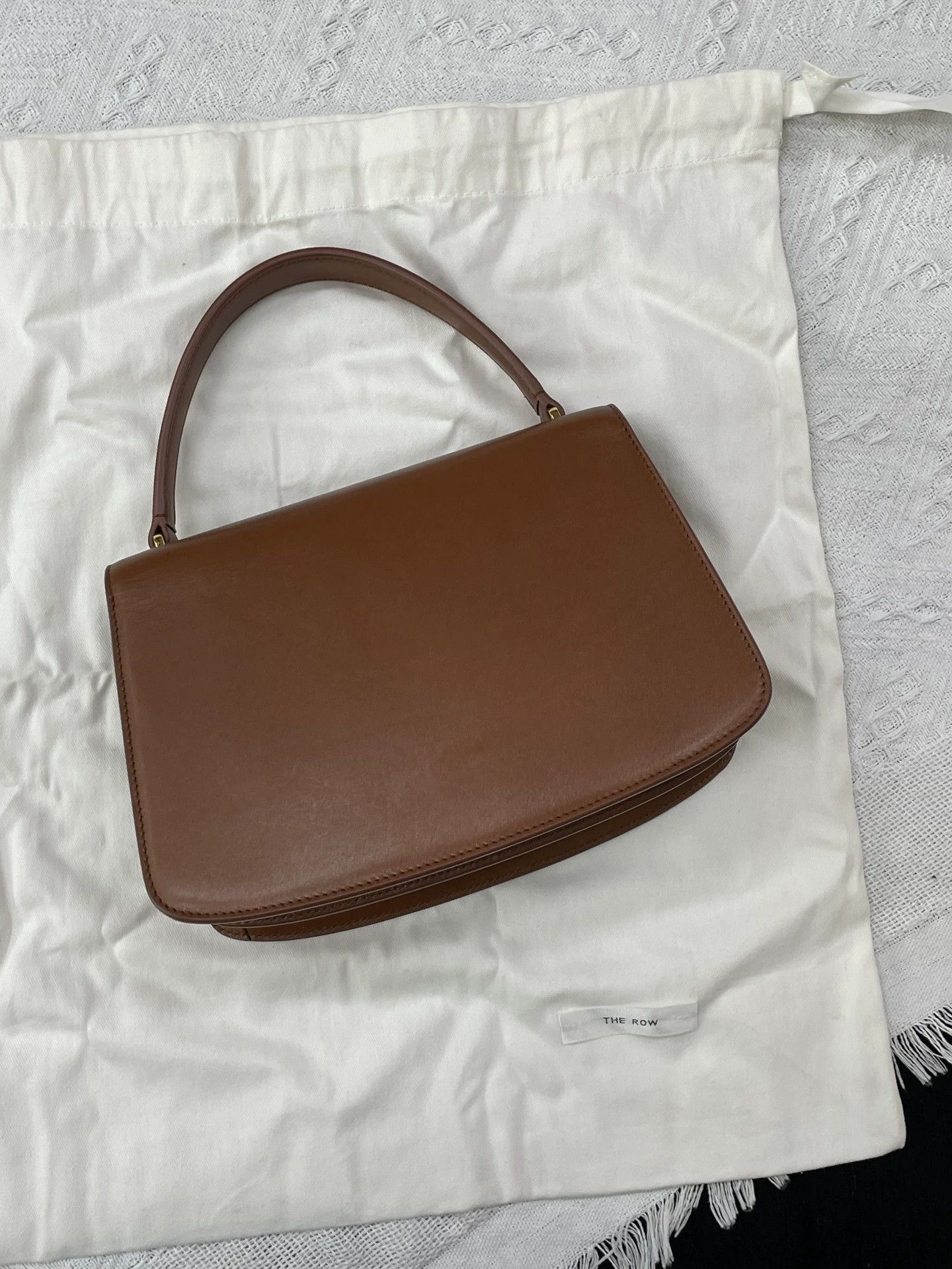 The Row The Row gold brown sofia handbag w/ dust bag & card Size ONE SIZE - 2 Thumbnail