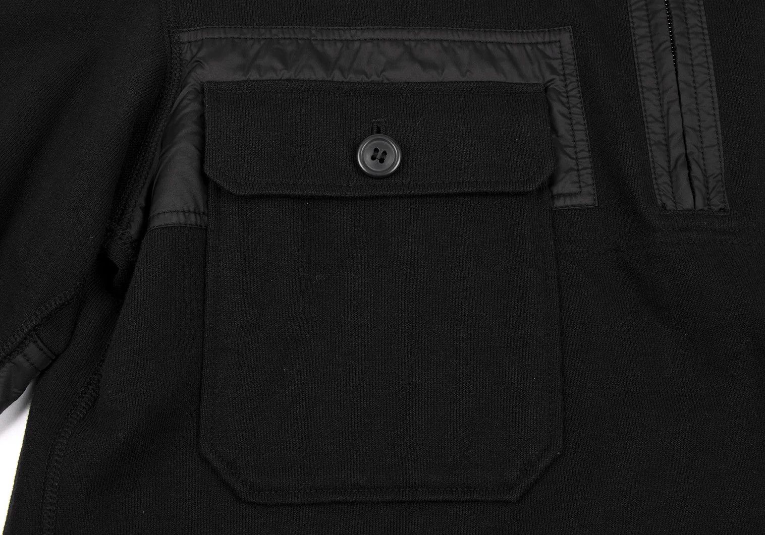 Issey Miyake Half-Zip Sweat in Black, Size S Size US S / EU 44-46 / 1 - 5 Thumbnail