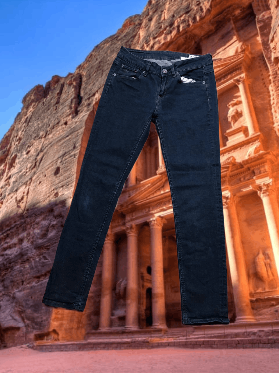 G-Star Vintage G-Star Raw 3301 skinny jeans Y2K logo streetwear Size 29" - 1 Thumbnail