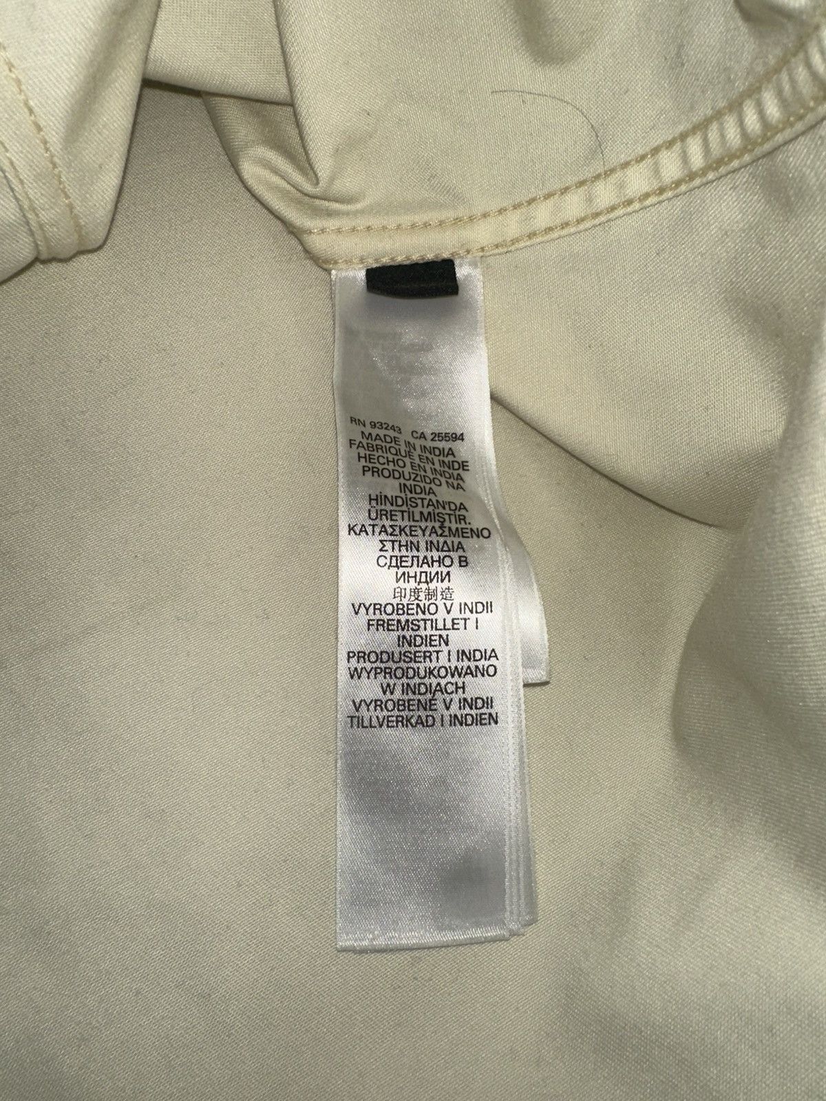 Diesel Diesel Over Shirt - Cream Size US XL / EU 56 / 4 - 5 Thumbnail