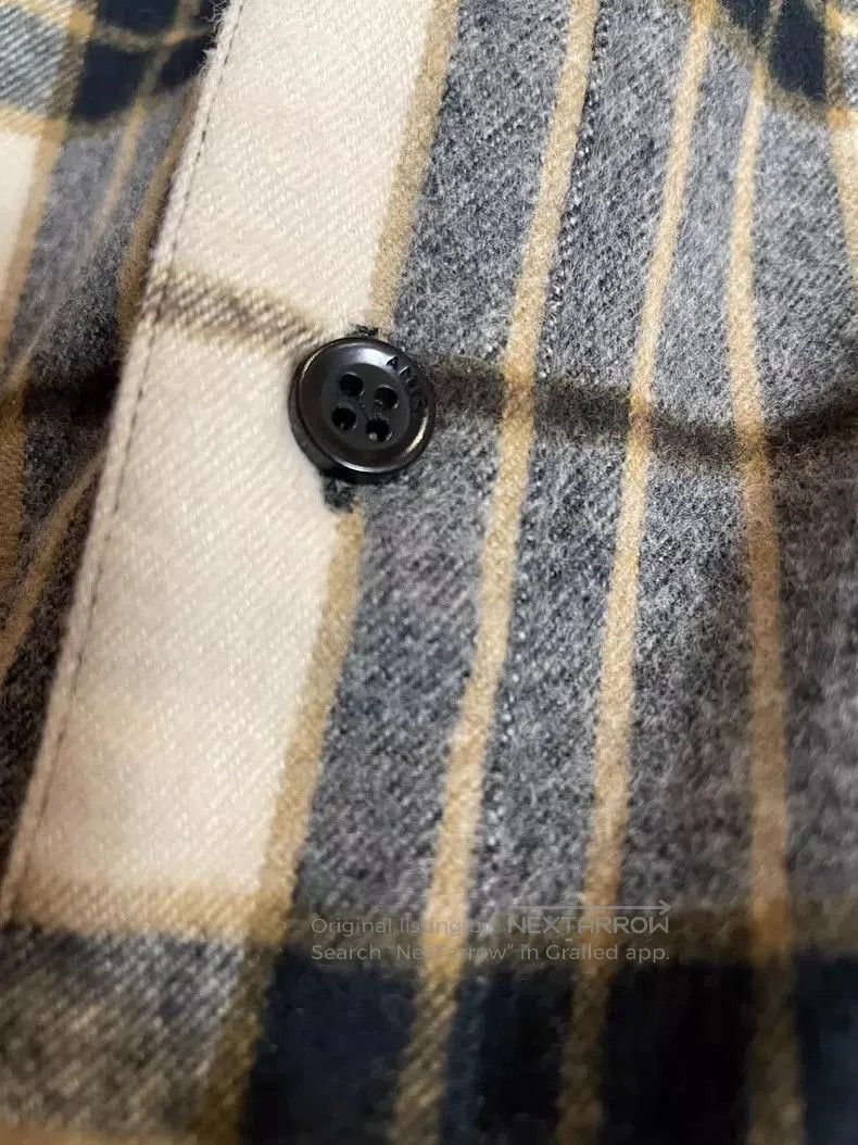 Amiri Amiri 23 Gradient Plaid Flannel Shirt. Size US XL / EU 56 / 4 - 4 Thumbnail