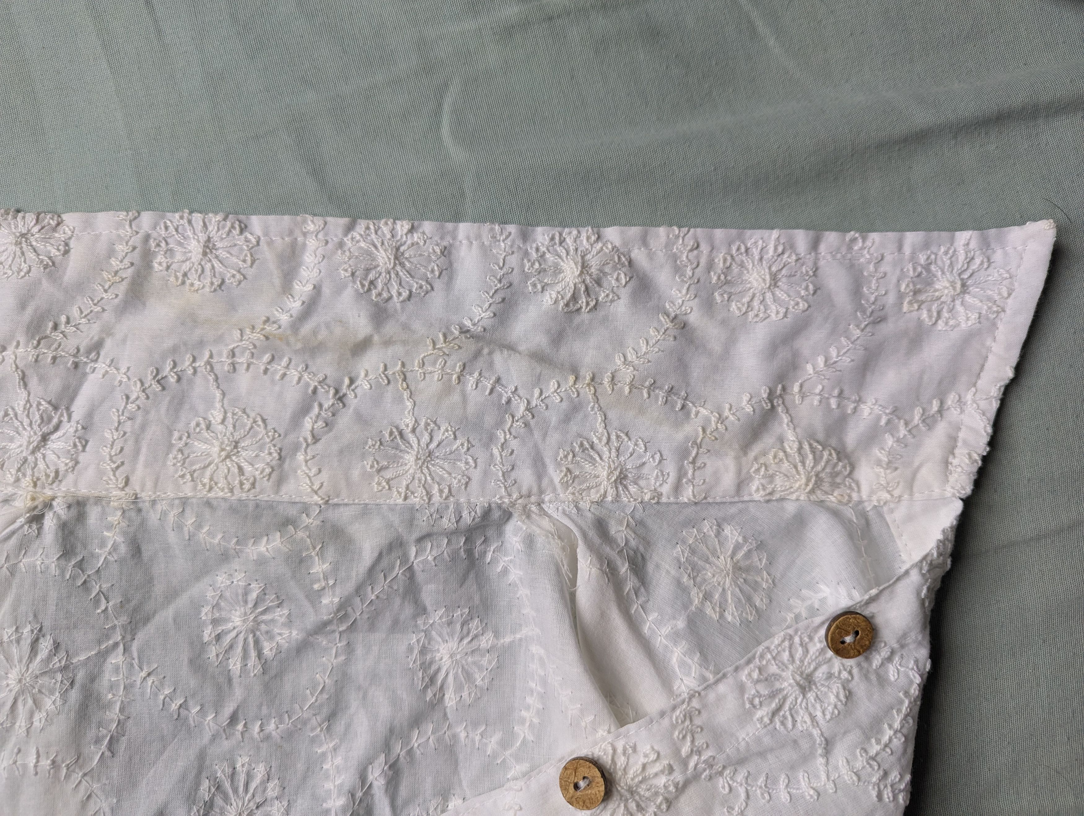 Other Cotton white thread embroidery Size M / US 6-8 / IT 42-44 - 10 Thumbnail