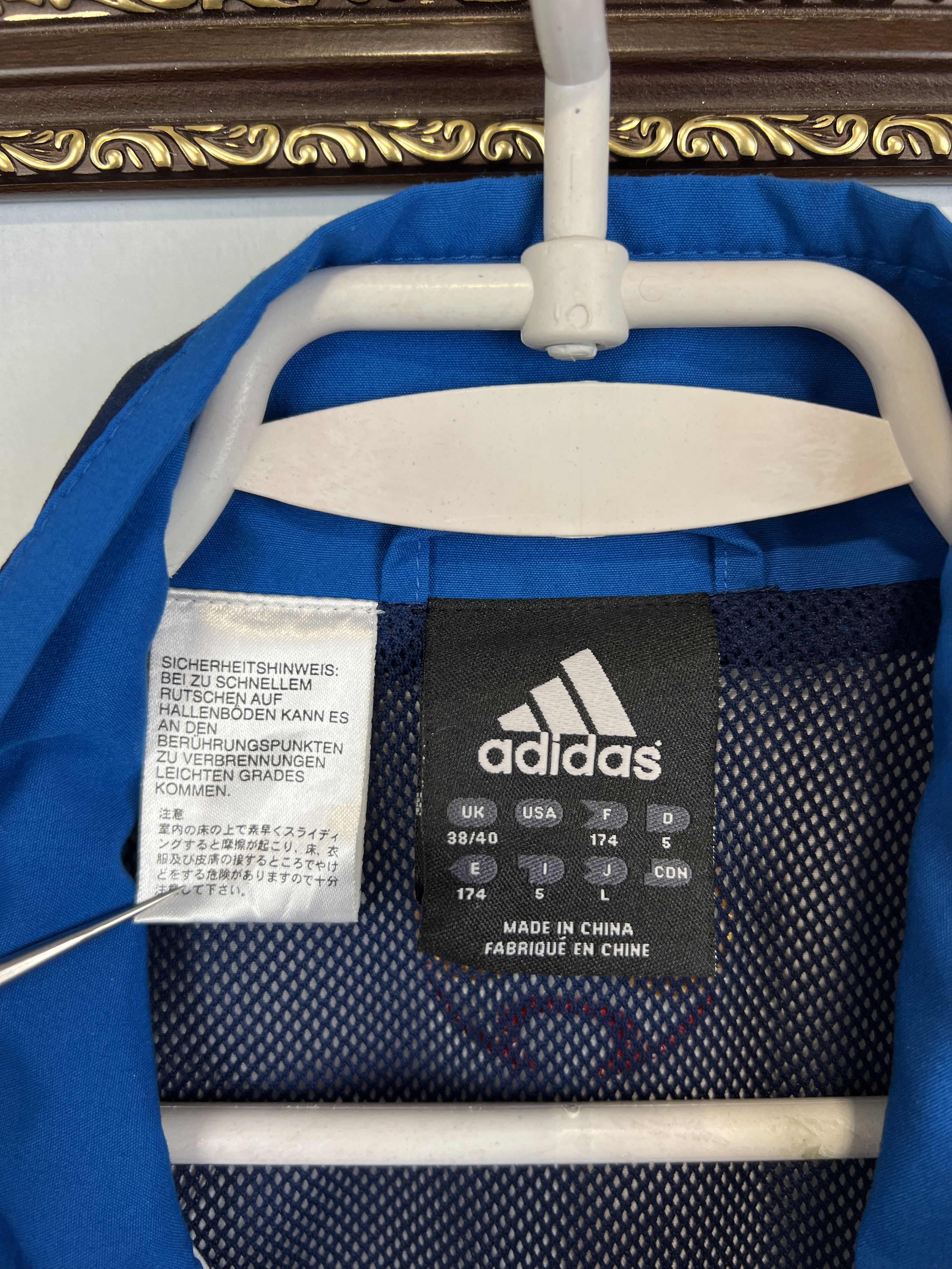 Adidas Spain Football Jacket Soccer Track Top World Cup National Size US M / EU 48-50 / 2 - 6 Thumbnail