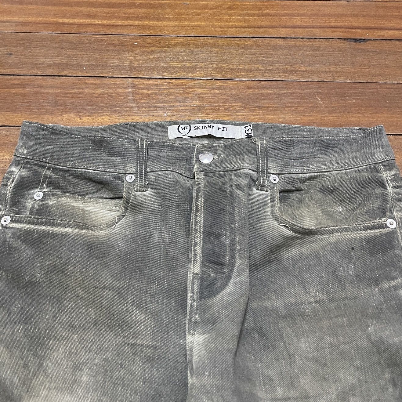 Alexander McQueen × McQ Alexander McQueen Very Rare Design Vintage Alexander McQueen Jeans 2000s Size US 31 - 3 Thumbnail