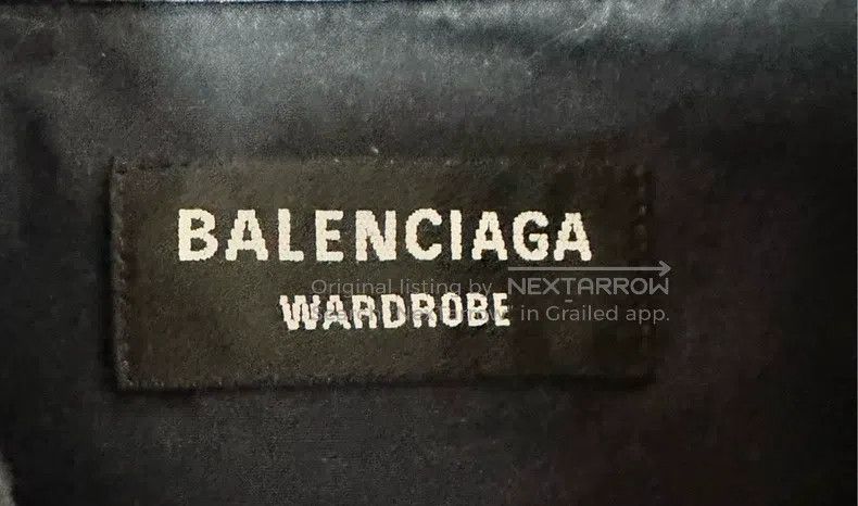 Balenciaga Balenciaga size 37 Dark Blue Short Sleeve Shirt Size US XS / EU 42 / 0 - 3 Thumbnail