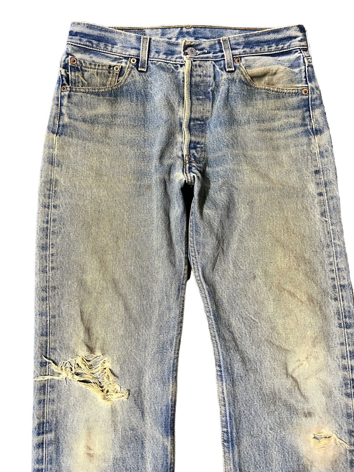 Levi's Vintage Levi’s 501 Mudwash Single R Tab Denim Size US 30 / EU 46 - 2 Thumbnail